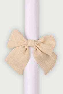 Soft Pink Linen Napkin Rings-Set of 4