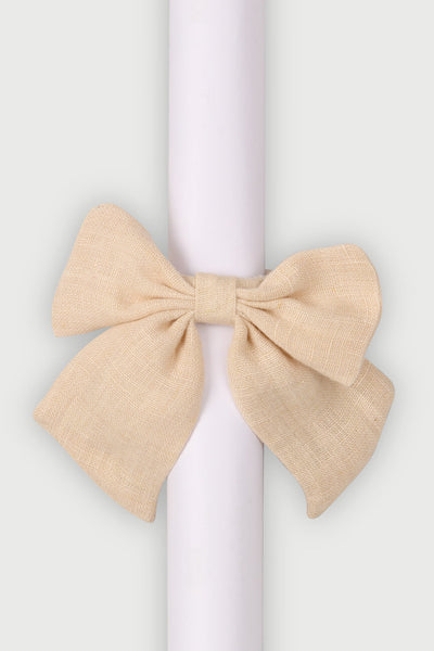 Soft Pink Linen Napkin Rings-Set of 4