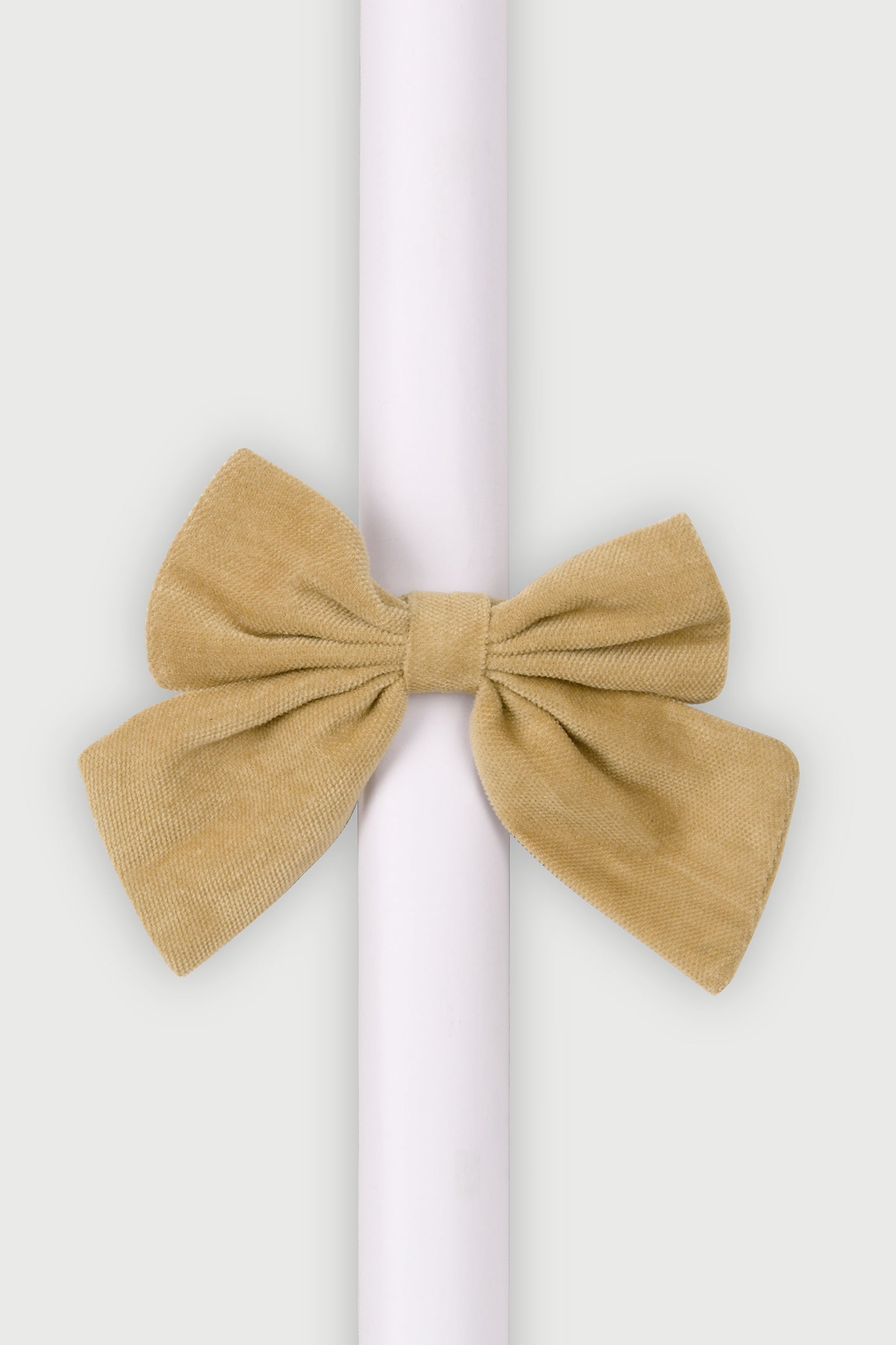 Sand Velvet Napkin Rings-Set of 4