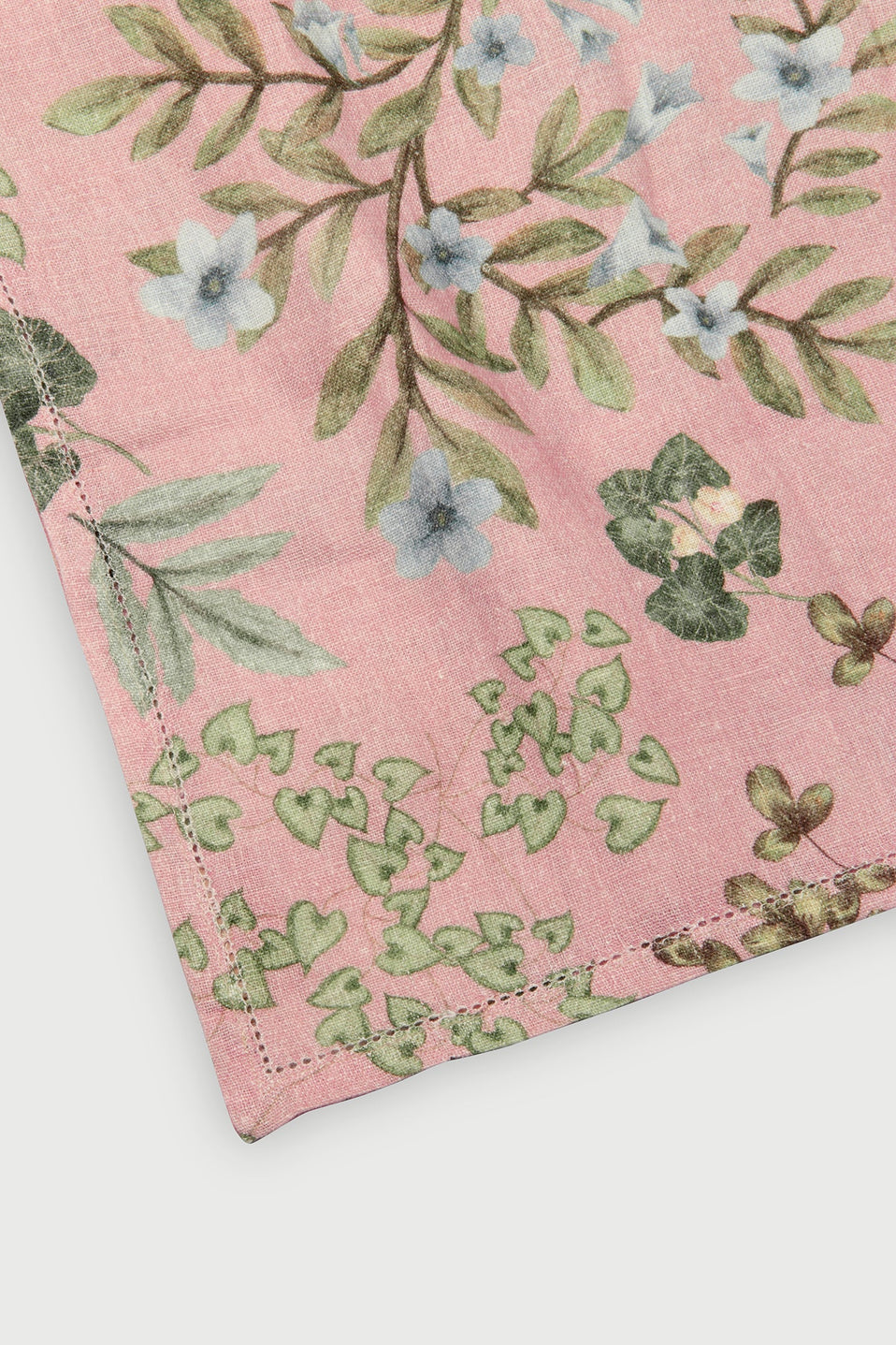 Valley Rose Linen Table Runner