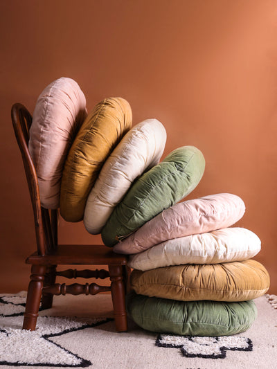 Cuddle Sand Round Cushion