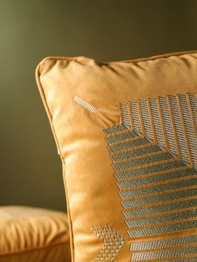 Cushion Cover - Vari-Da-Bagh ochre