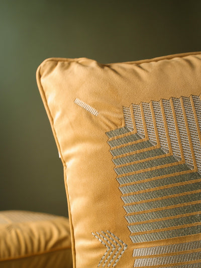 Cushion Cover - Vari-Da-Bagh ochre
