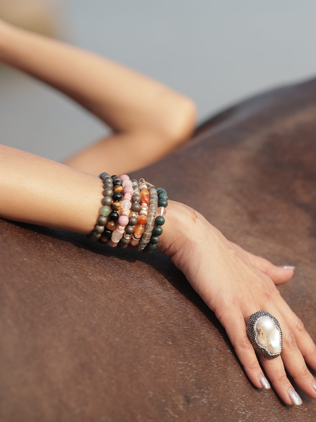 Semi-precious Gemstone Bracelets