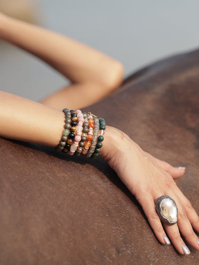 Semi-precious Gemstone Bracelets
