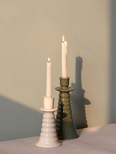 Coil Taper Candle Holder