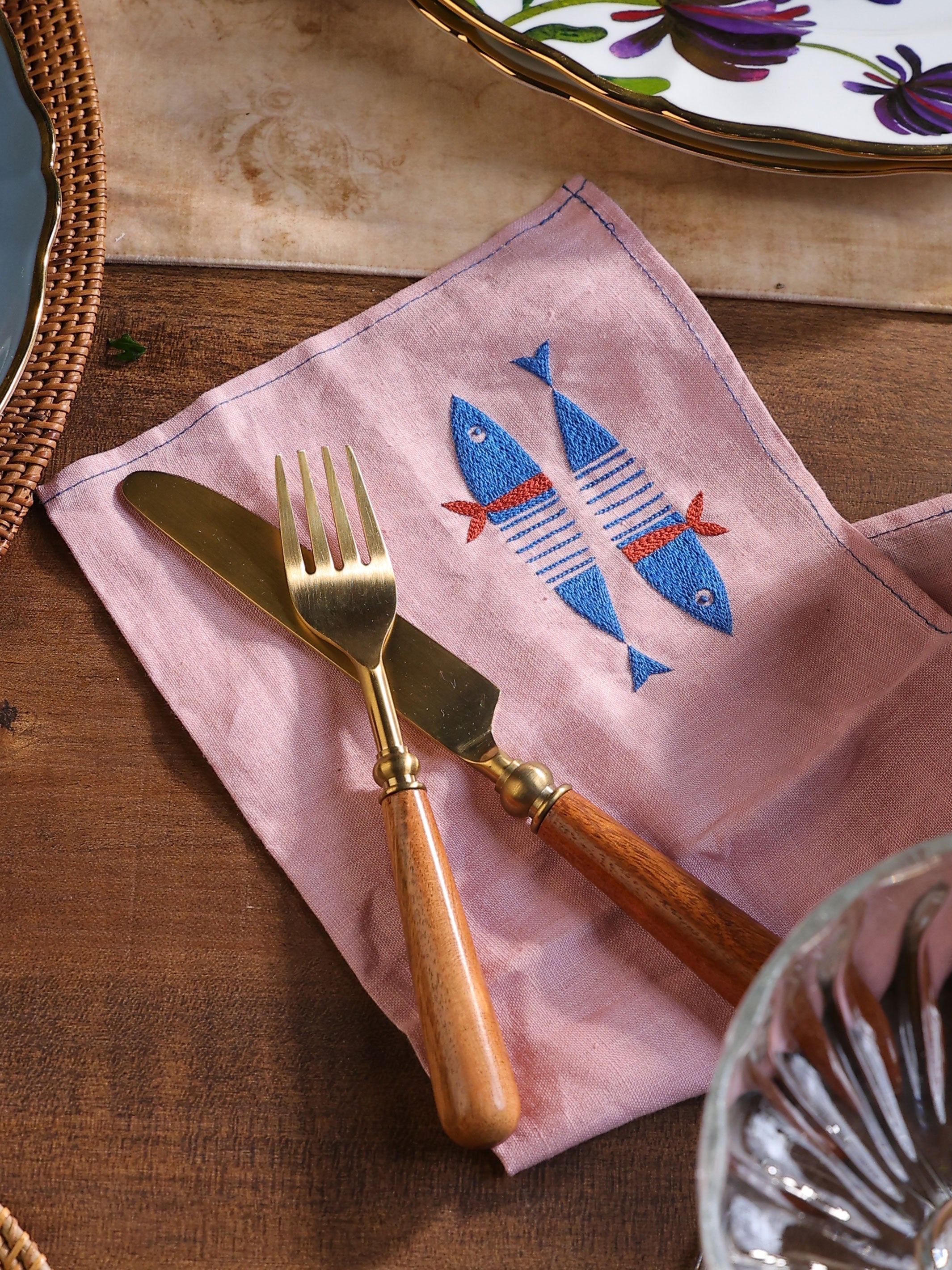 Captain Fin - Table Napkins (Set of 2)