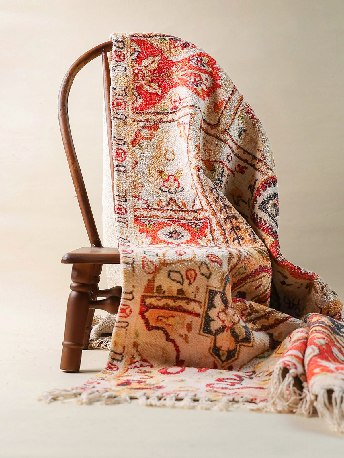 Amber Color Rug Amber Mosaic Vintage Rug India | Chenille Rugs