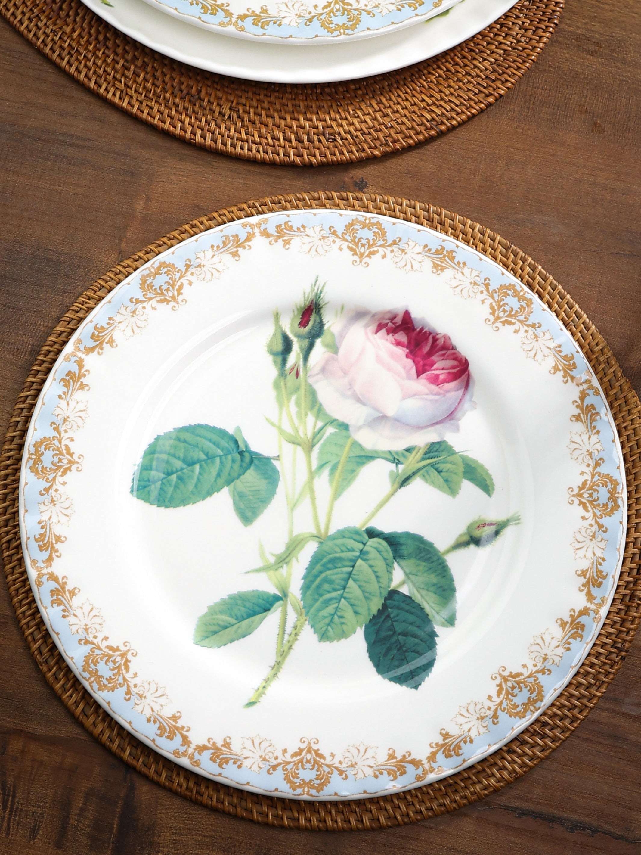 Vintage Rose Dinner Plate (Box of 6)