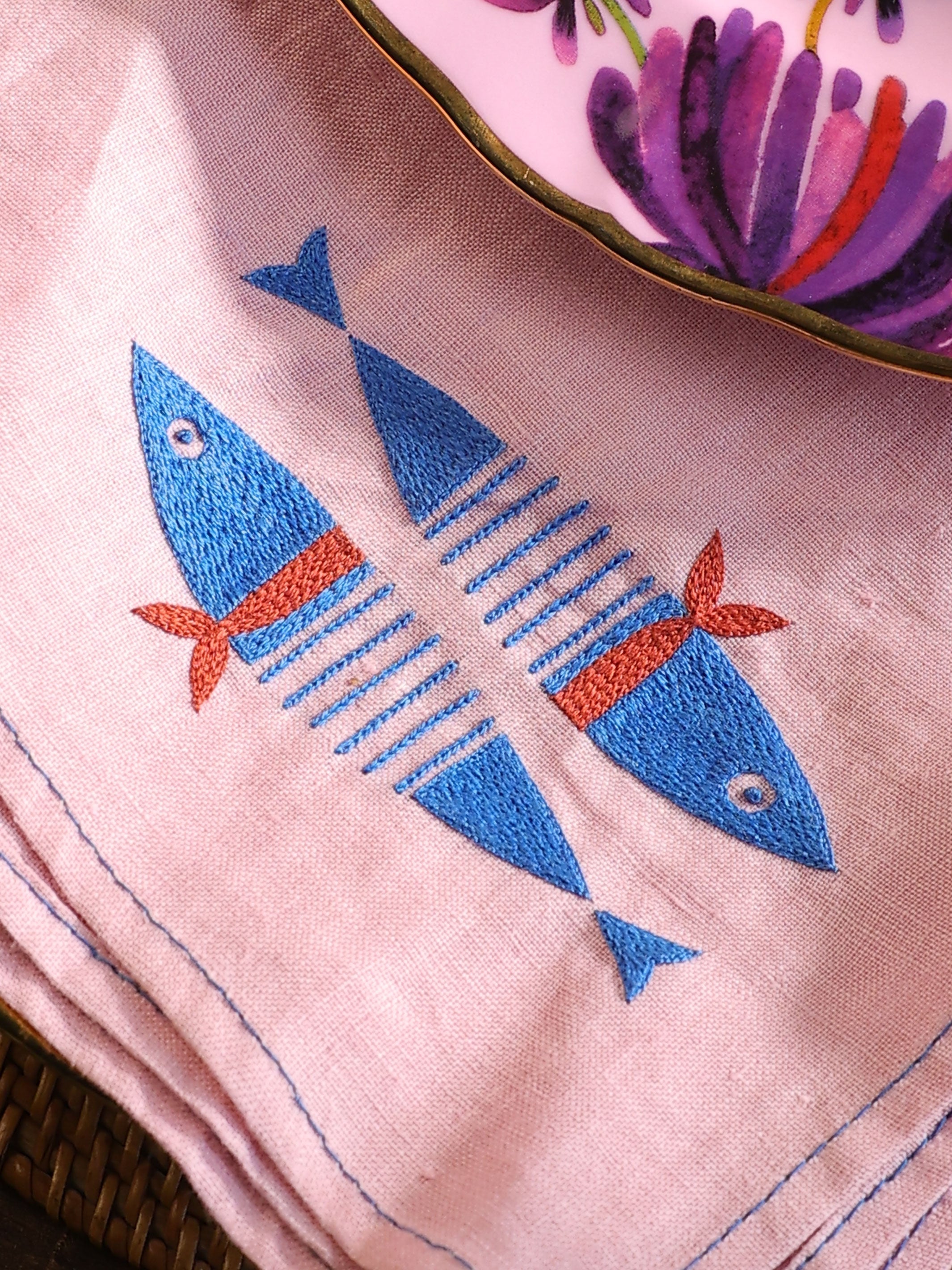 Captain Fin - Table Napkins (Set of 2)