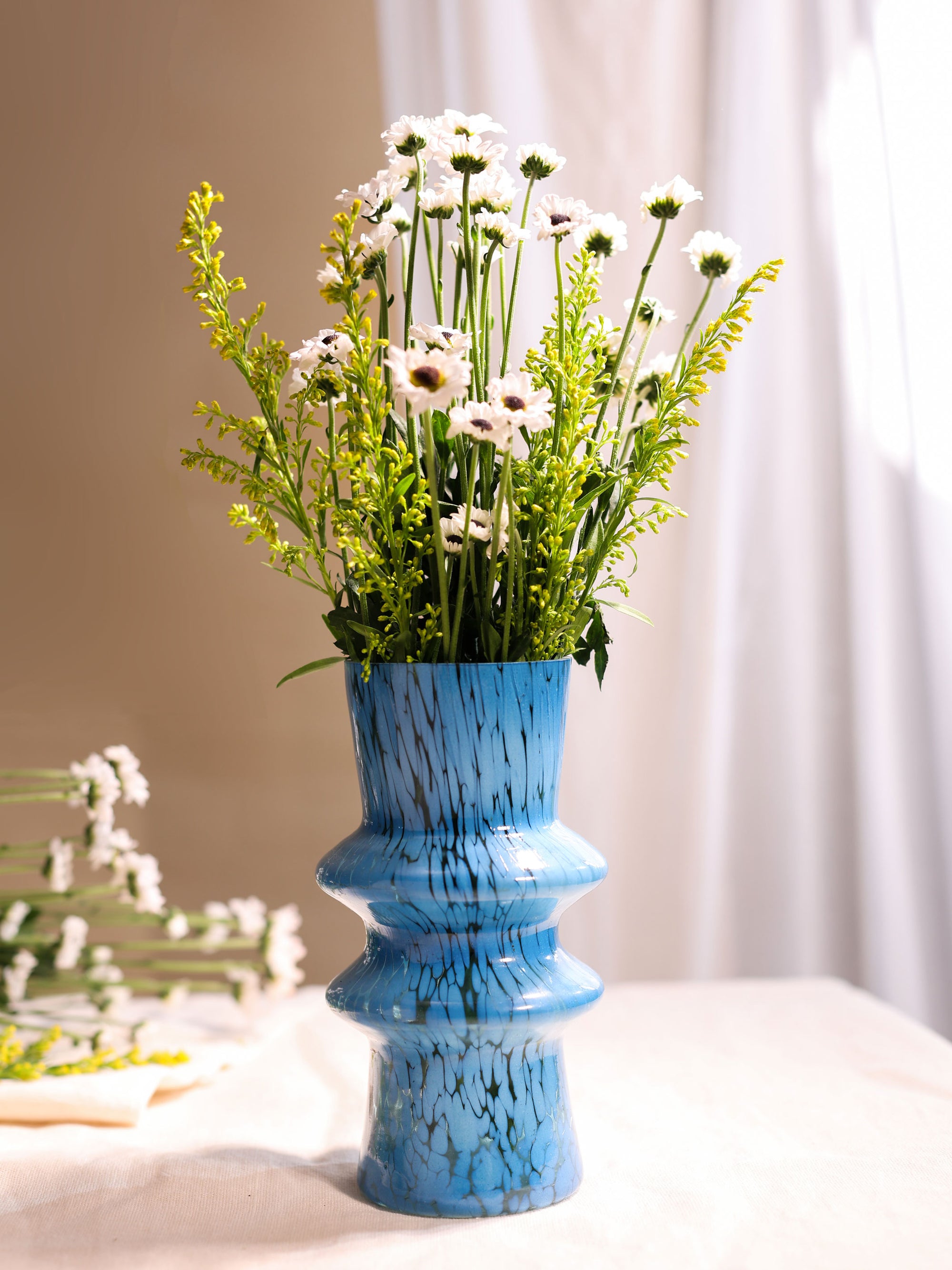 Murano Glass Vase - Blue