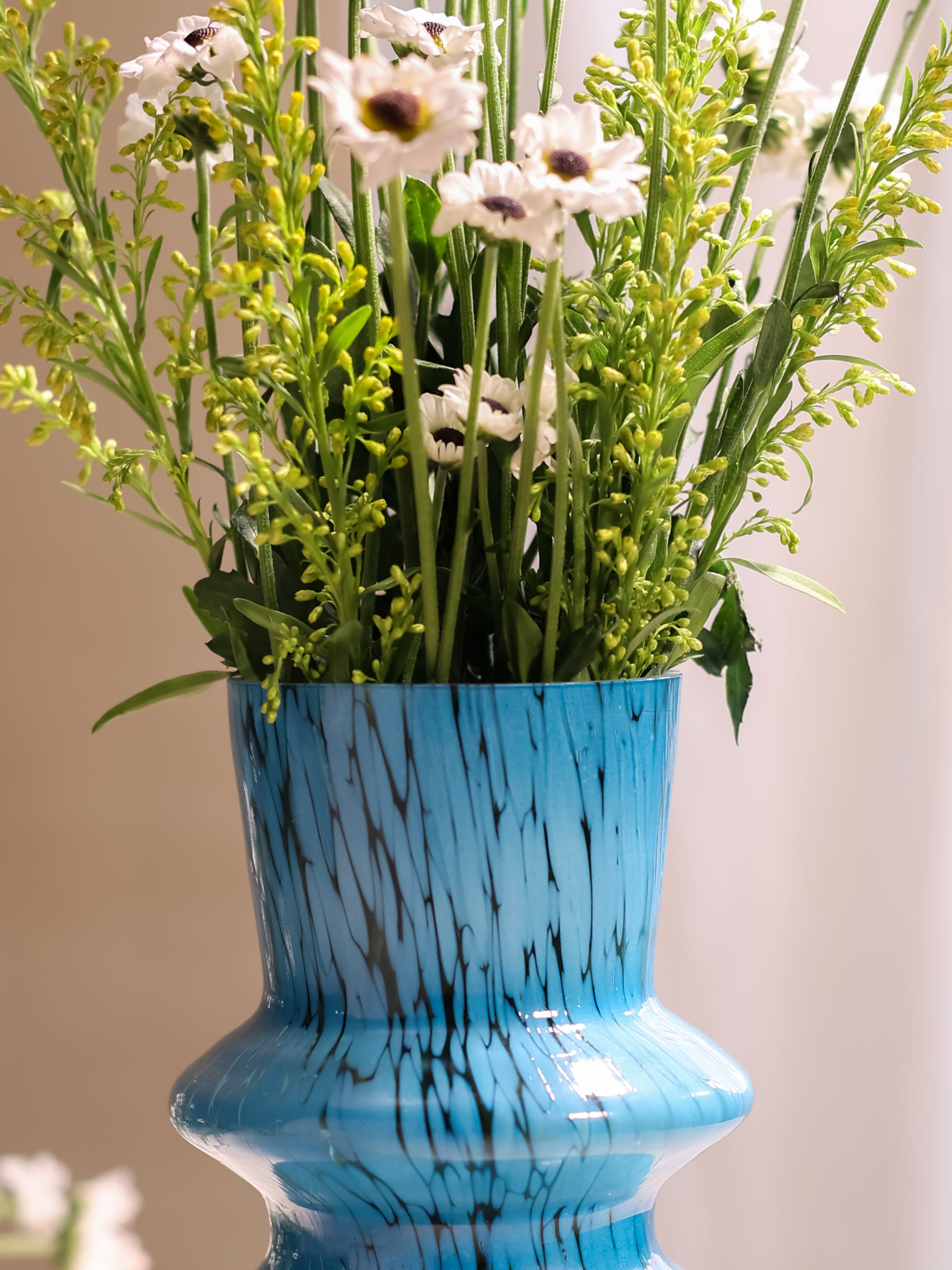 Murano Glass Vase - Blue