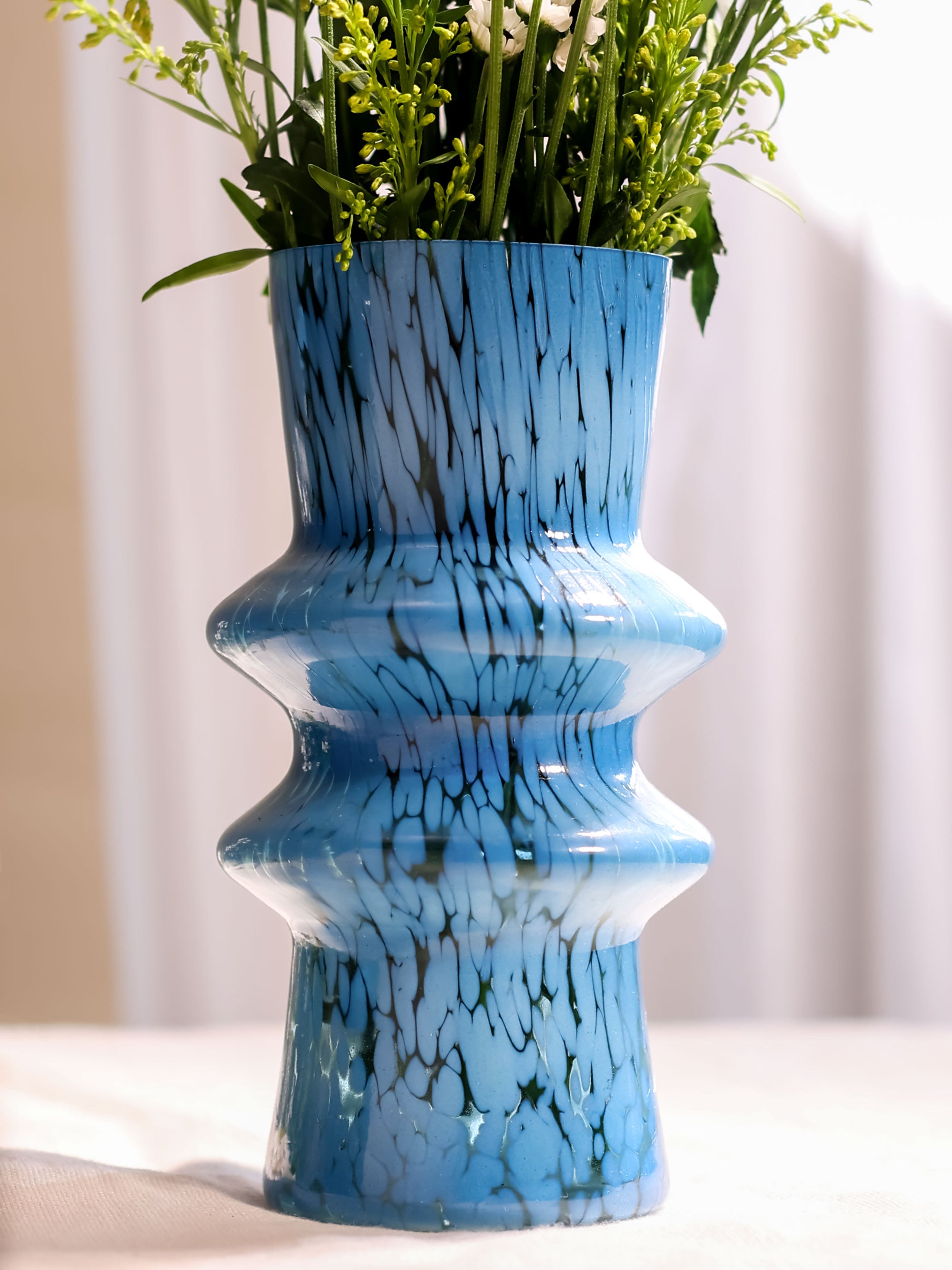Murano Glass Vase - Blue