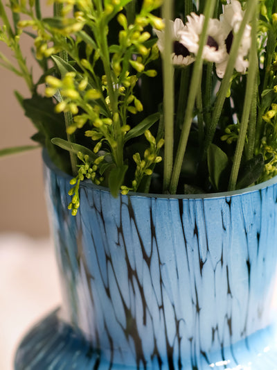 Murano Glass Vase - Blue