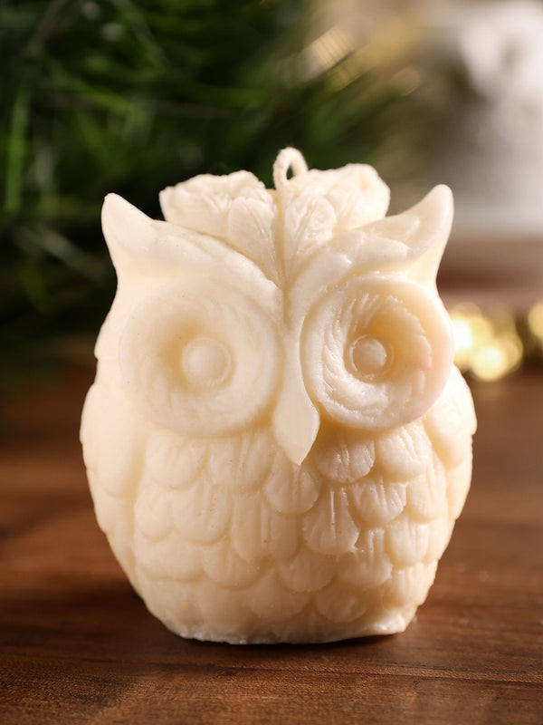 Owl Shaped Soy Wax Candle