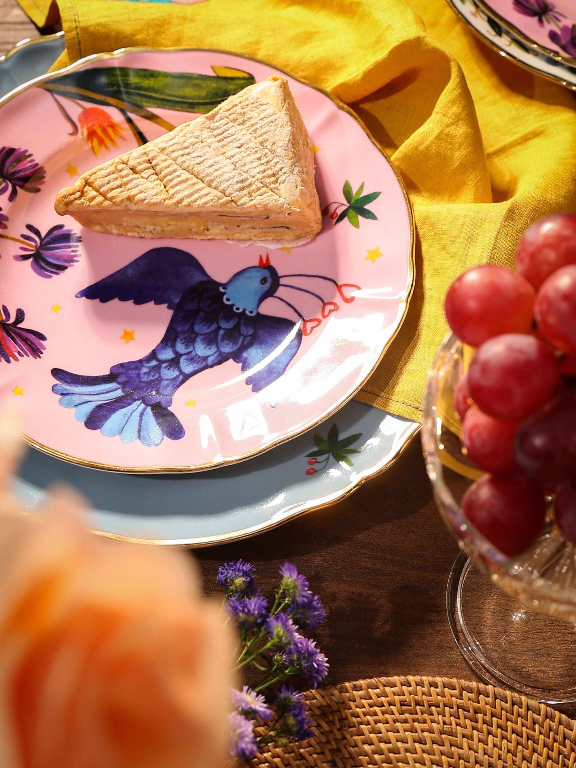 Little Bird Dessert Plate