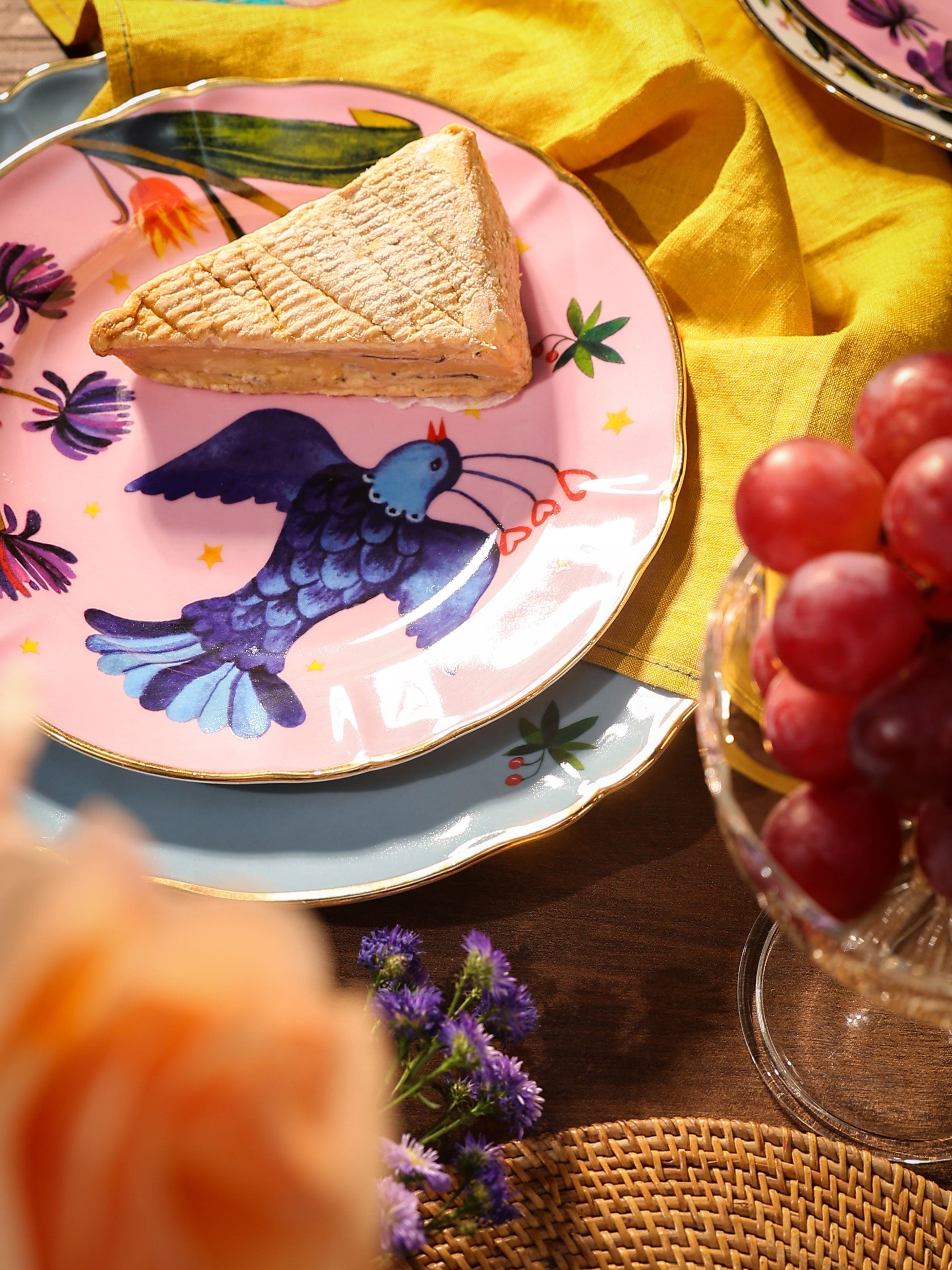 Little Bird Dessert Plate