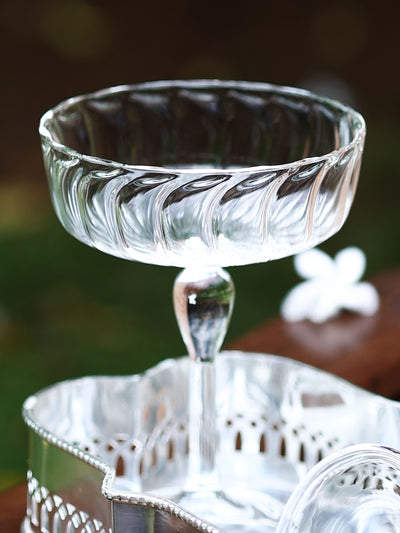 Mystic Mirage Fluted Mocktail Glass | 300 ml