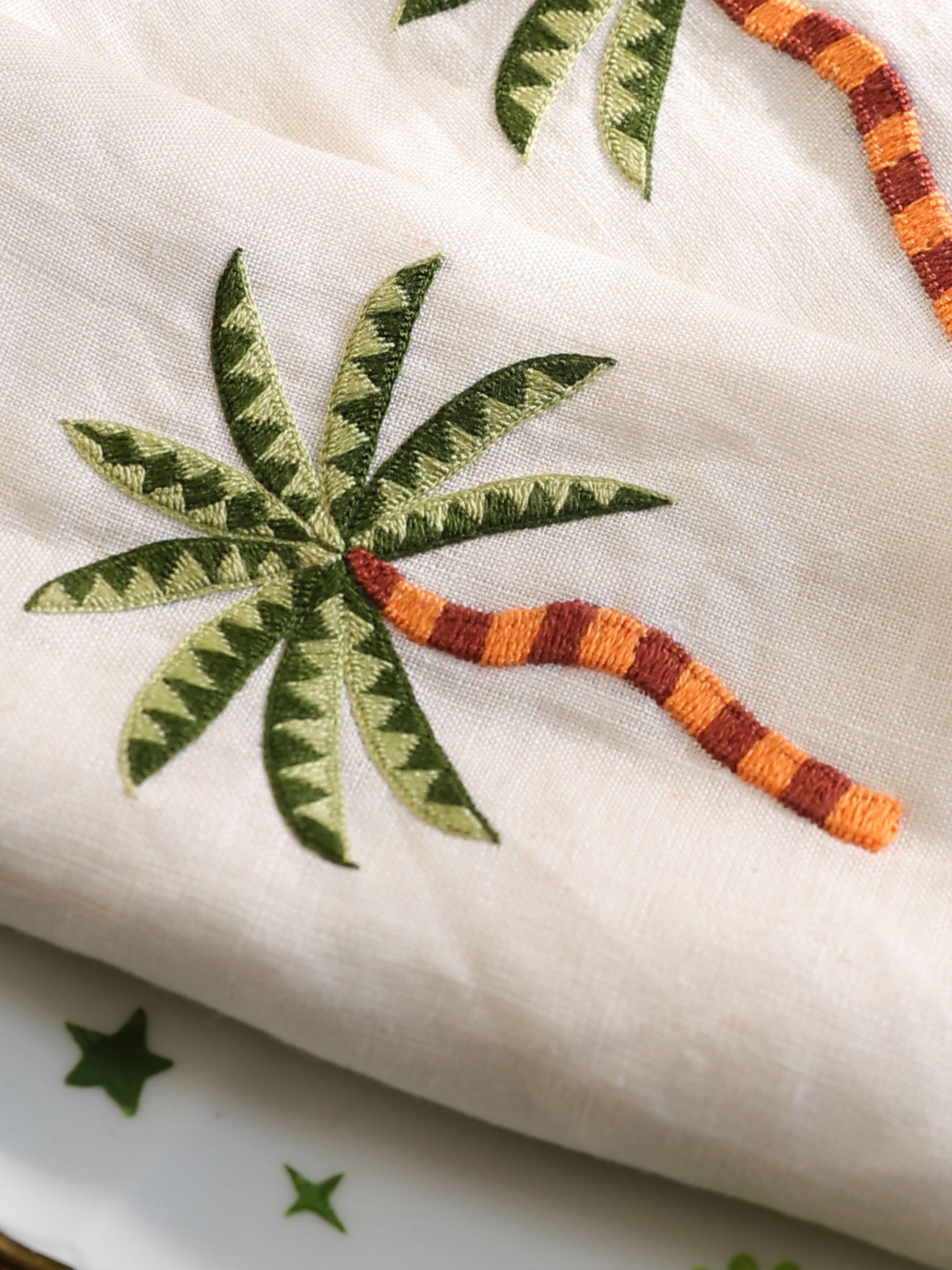 Sunset Palm - Table Napkins (Set of 2)