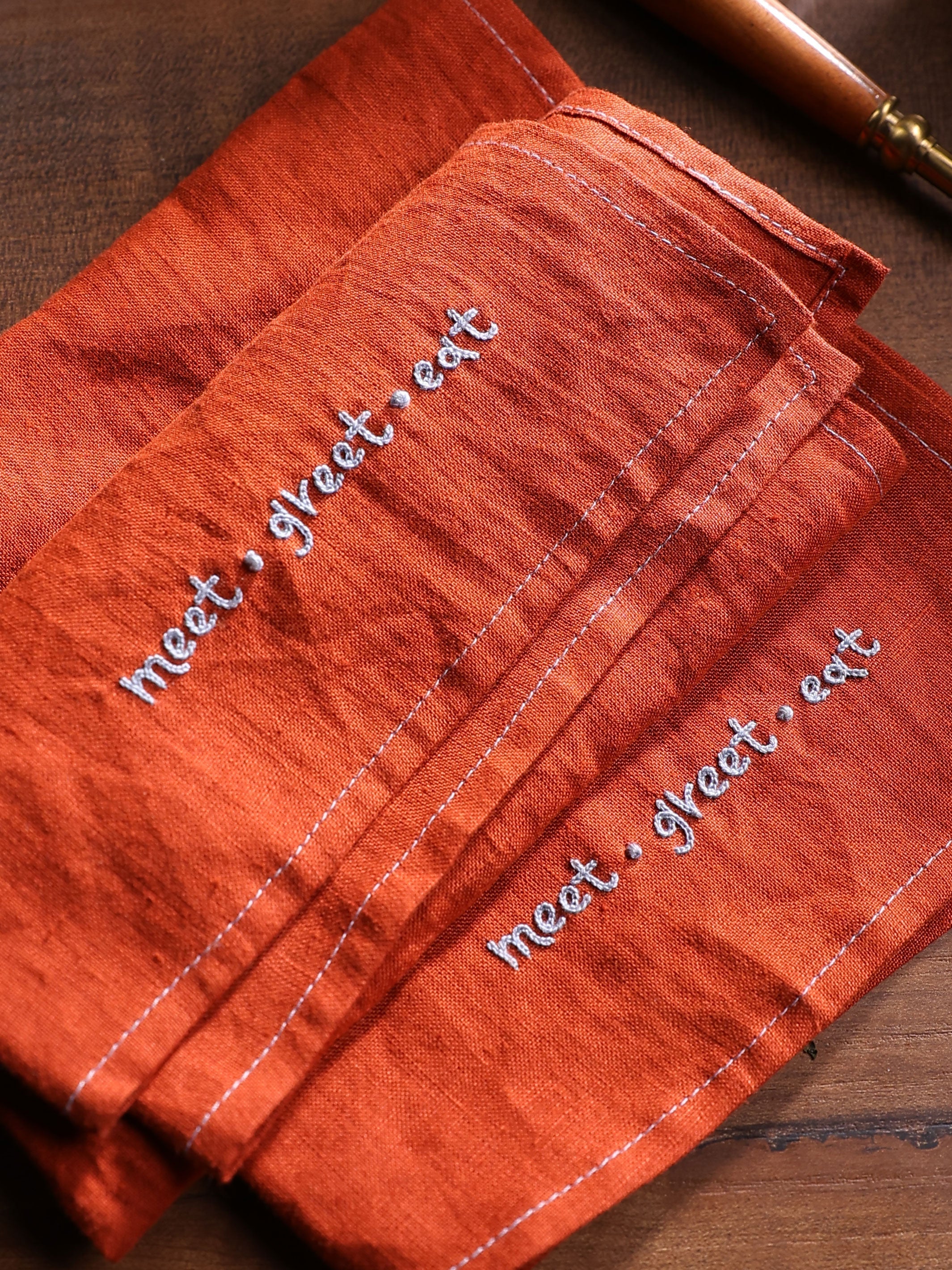 The Greet Sheet - Table Napkins (Set of 2)
