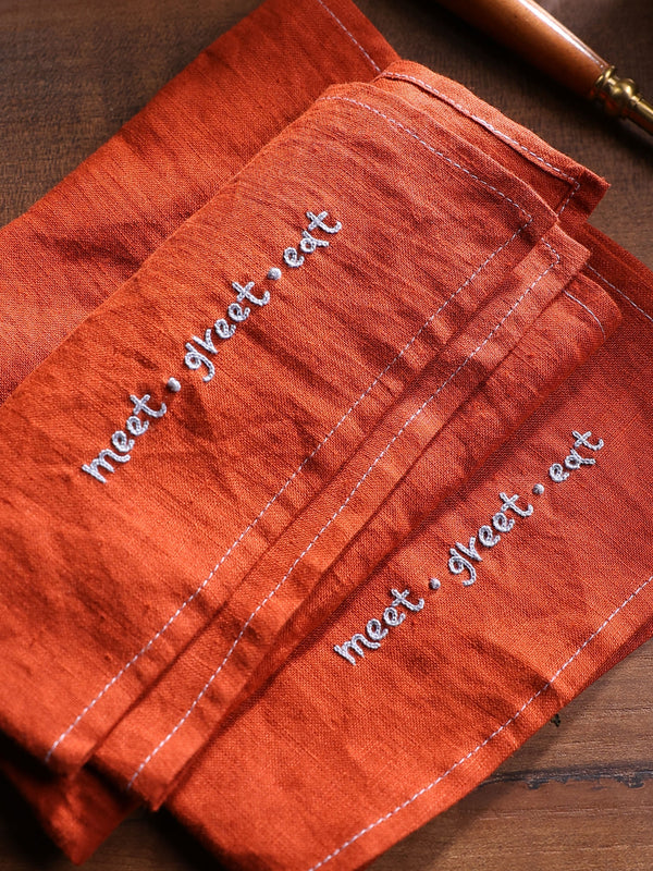 The Greet Sheet - Table Napkins (Set of 2)