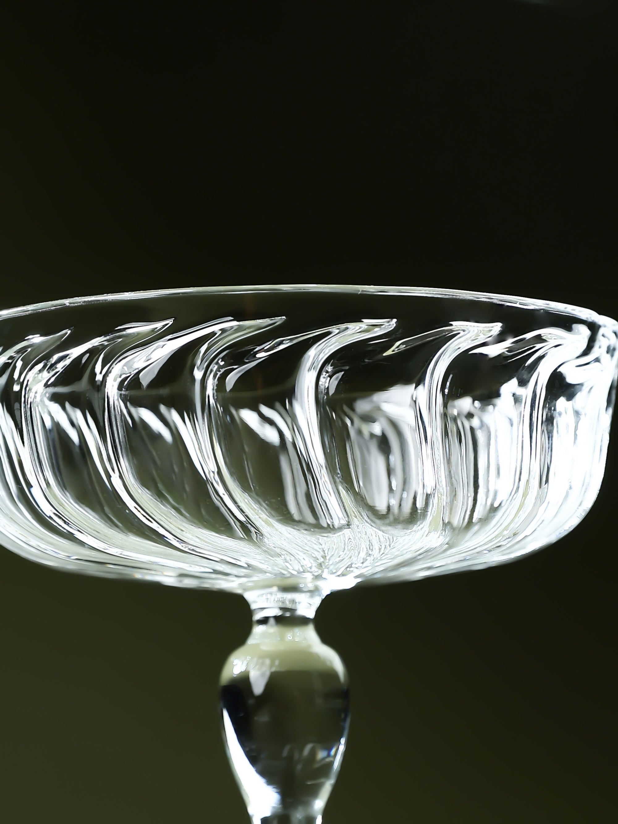 Mystic Mirage Fluted Mocktail Glass | 300 ml