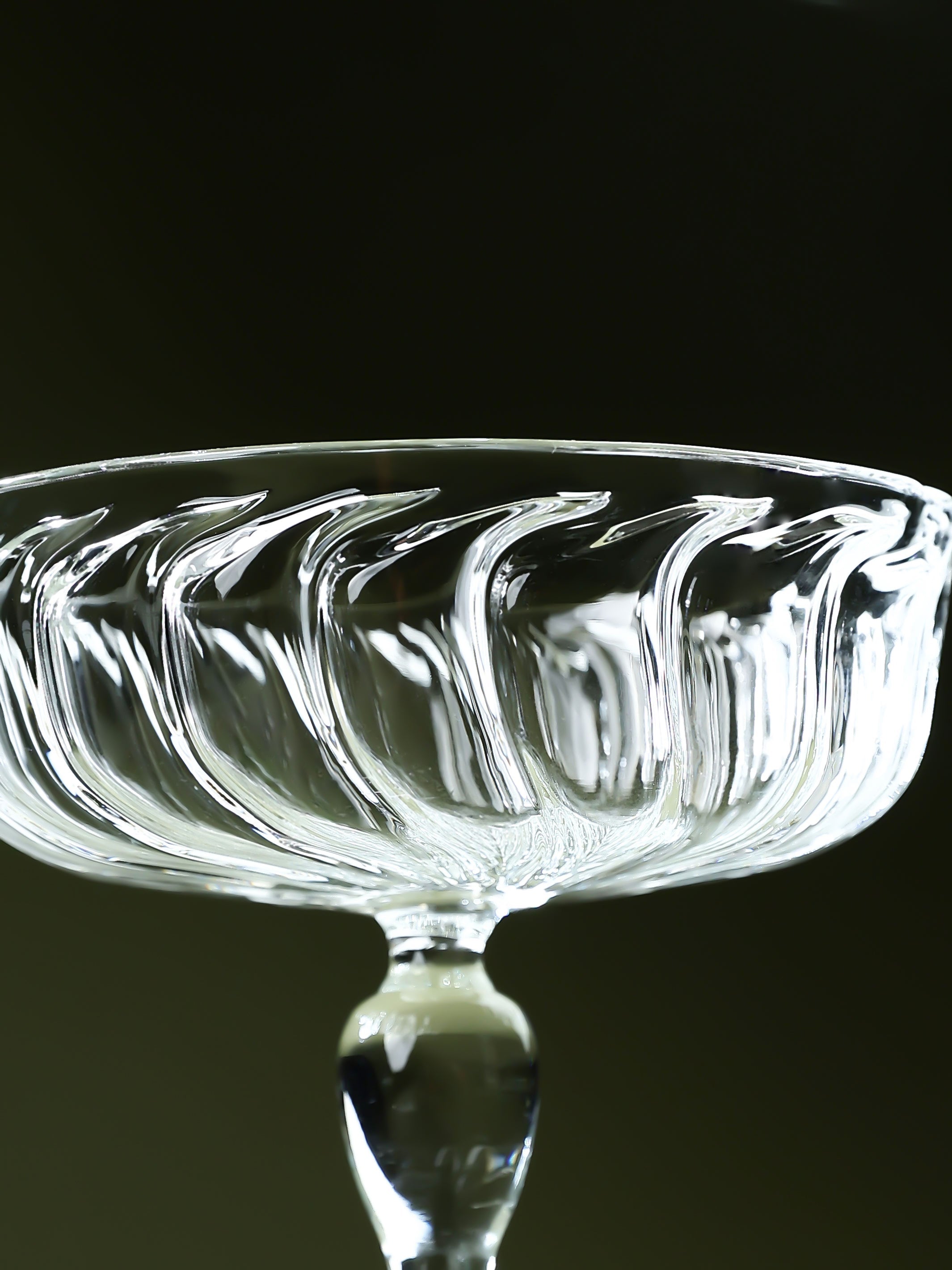 Mystic Mirage Fluted Mocktail Glass | 300 ml