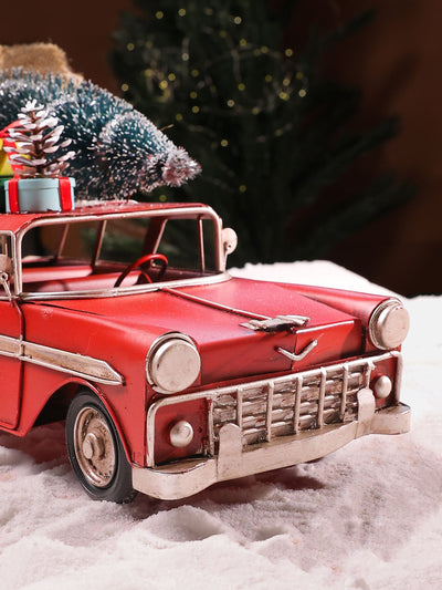 Car with Xmas Decorations