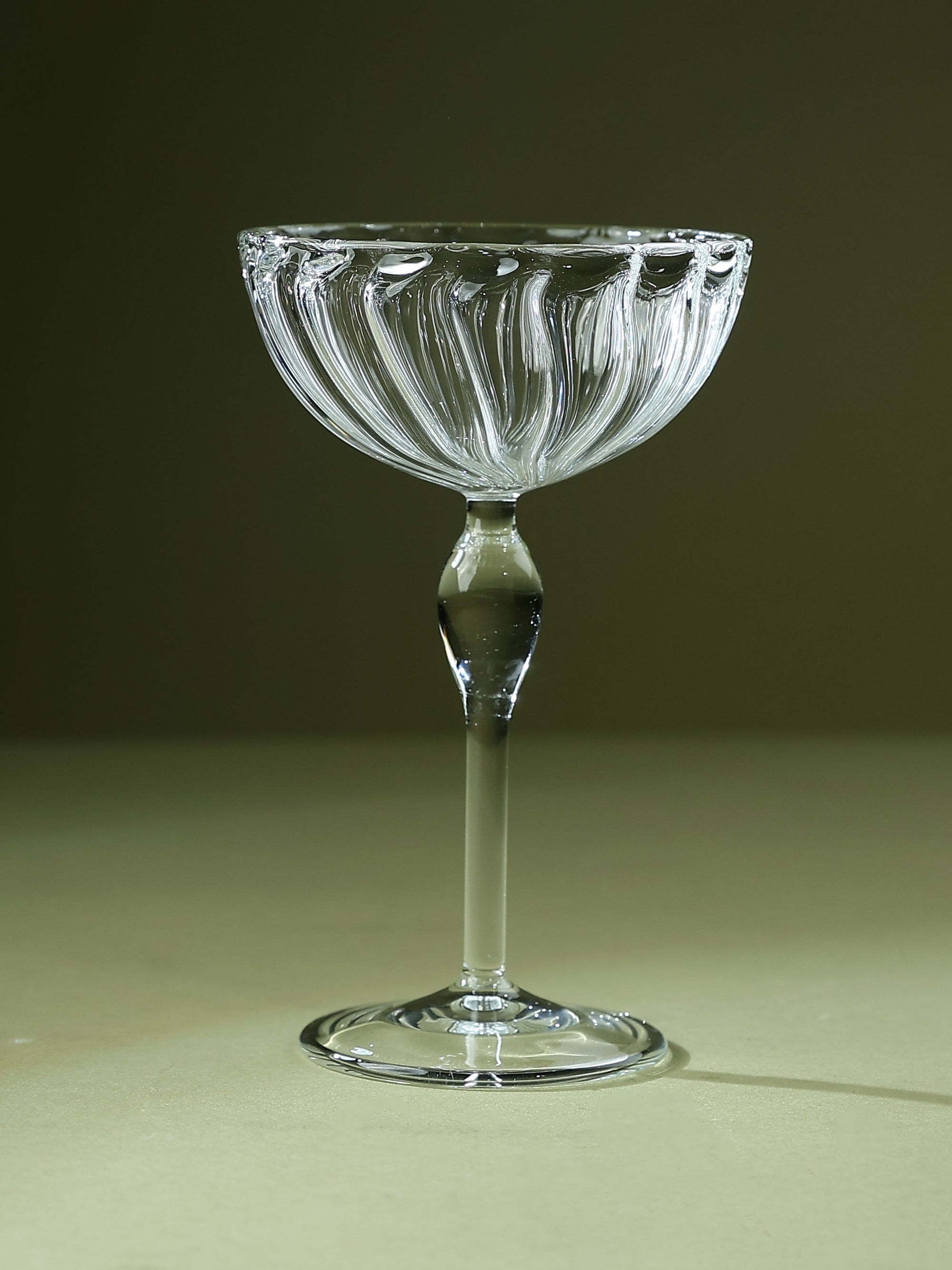 Ribber Rhythm Fluted Scoop Glass | 200 ml