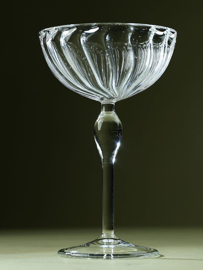 Ribber Rhythm Fluted Scoop Glass | 200 ml