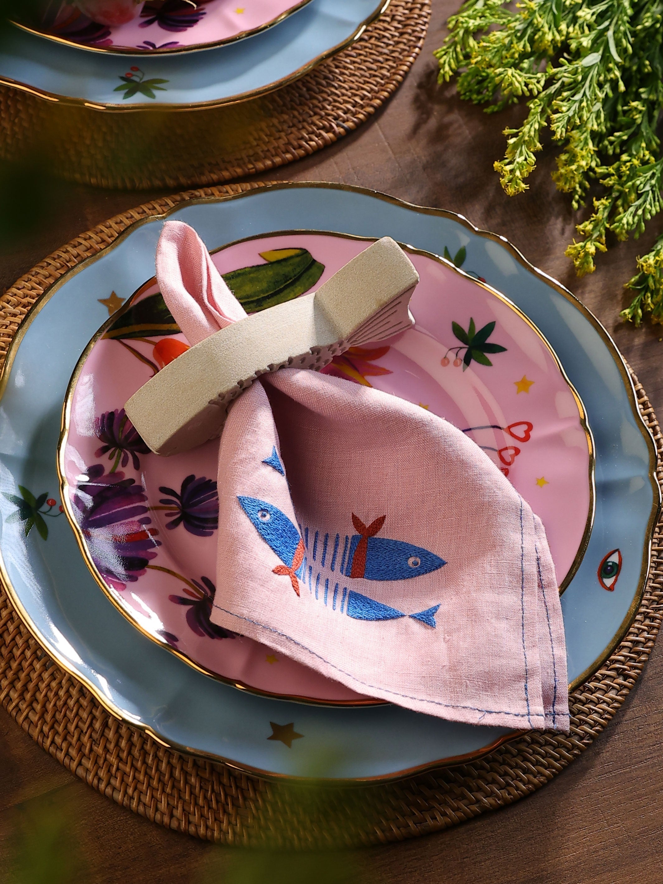 Captain Fin - Table Napkins (Set of 2)