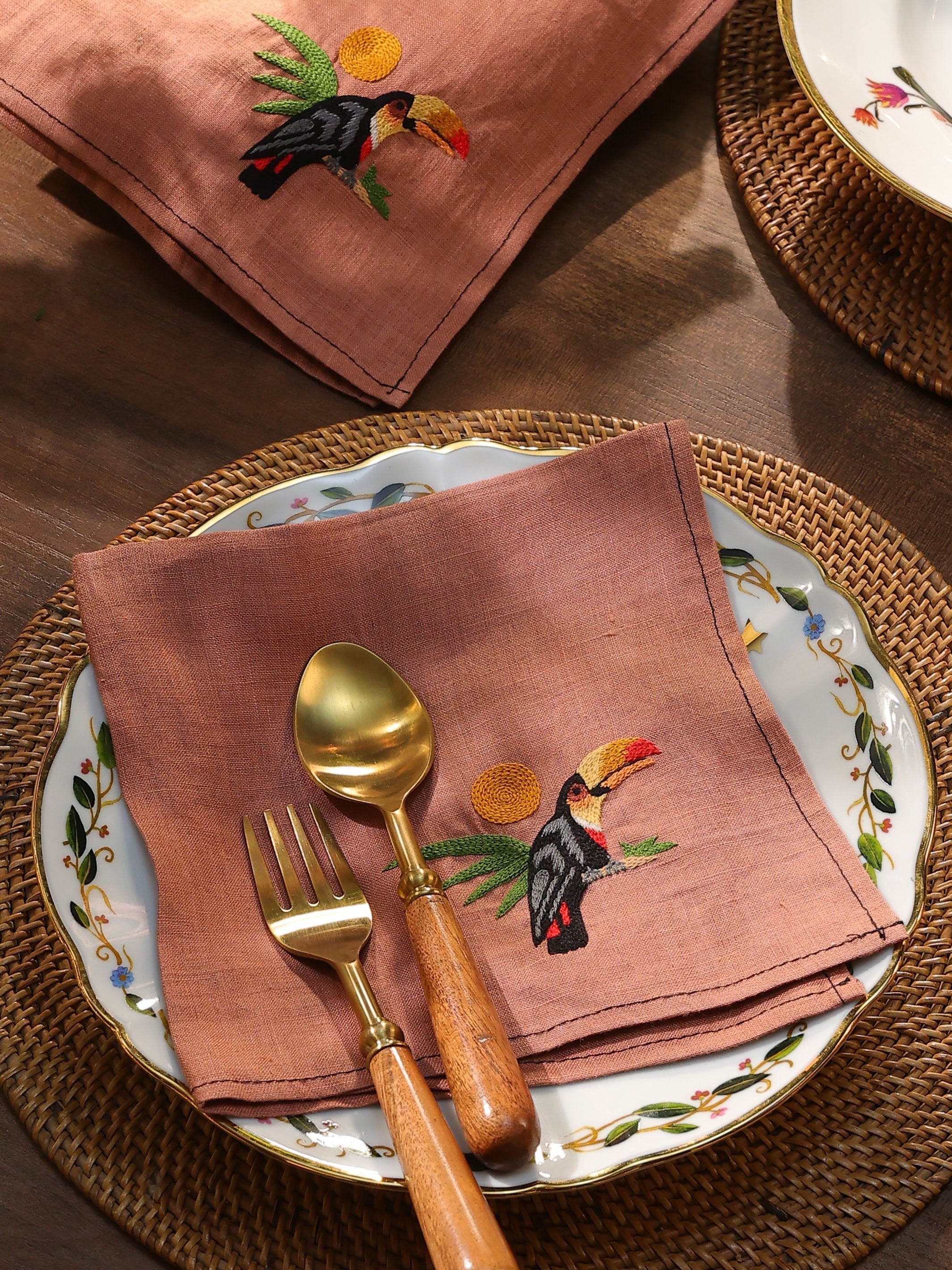 Jungle Sunset - Table Napkins (Set of 2)
