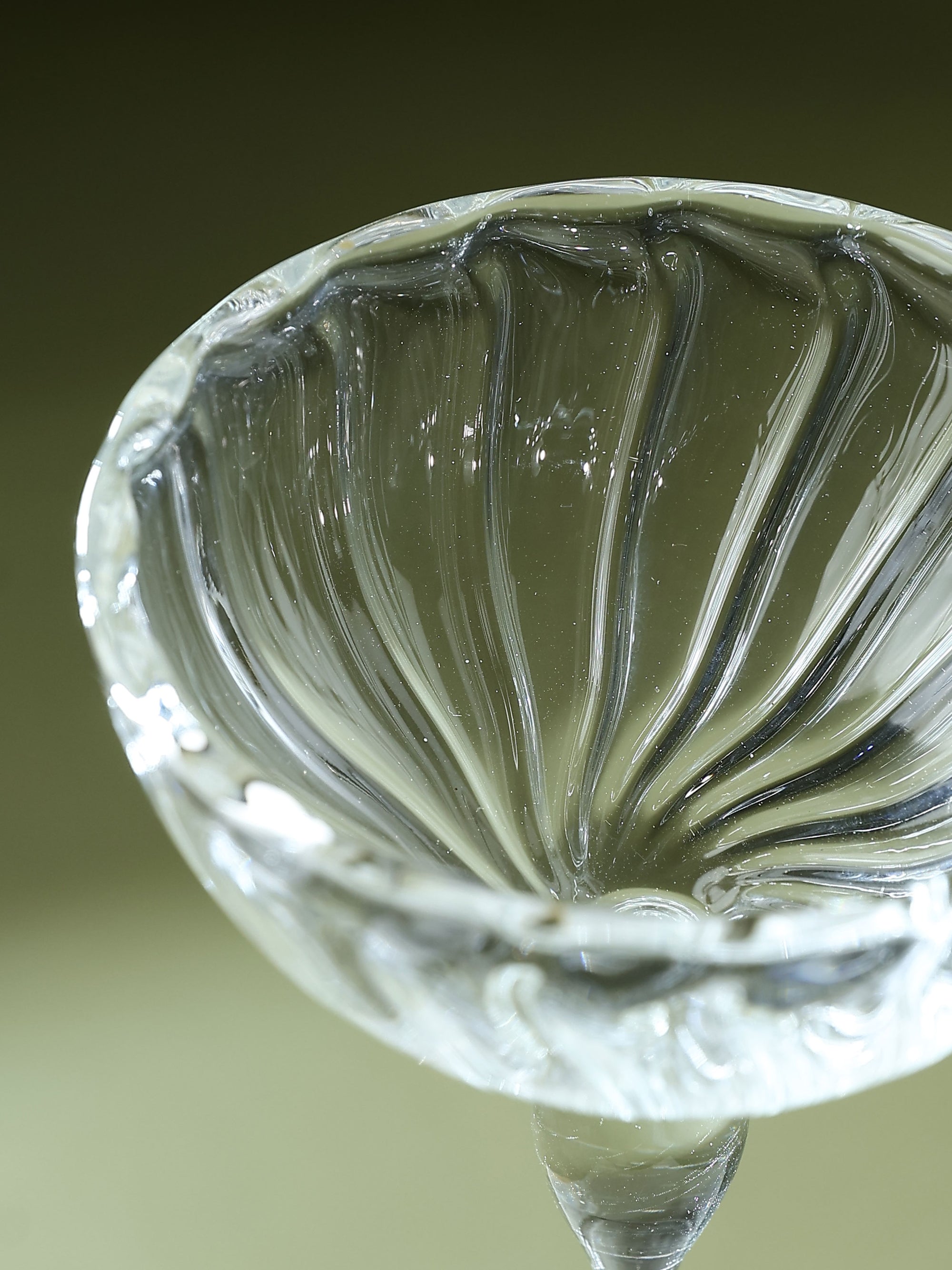 Ribber Rhythm Fluted Scoop Glass | 200 ml