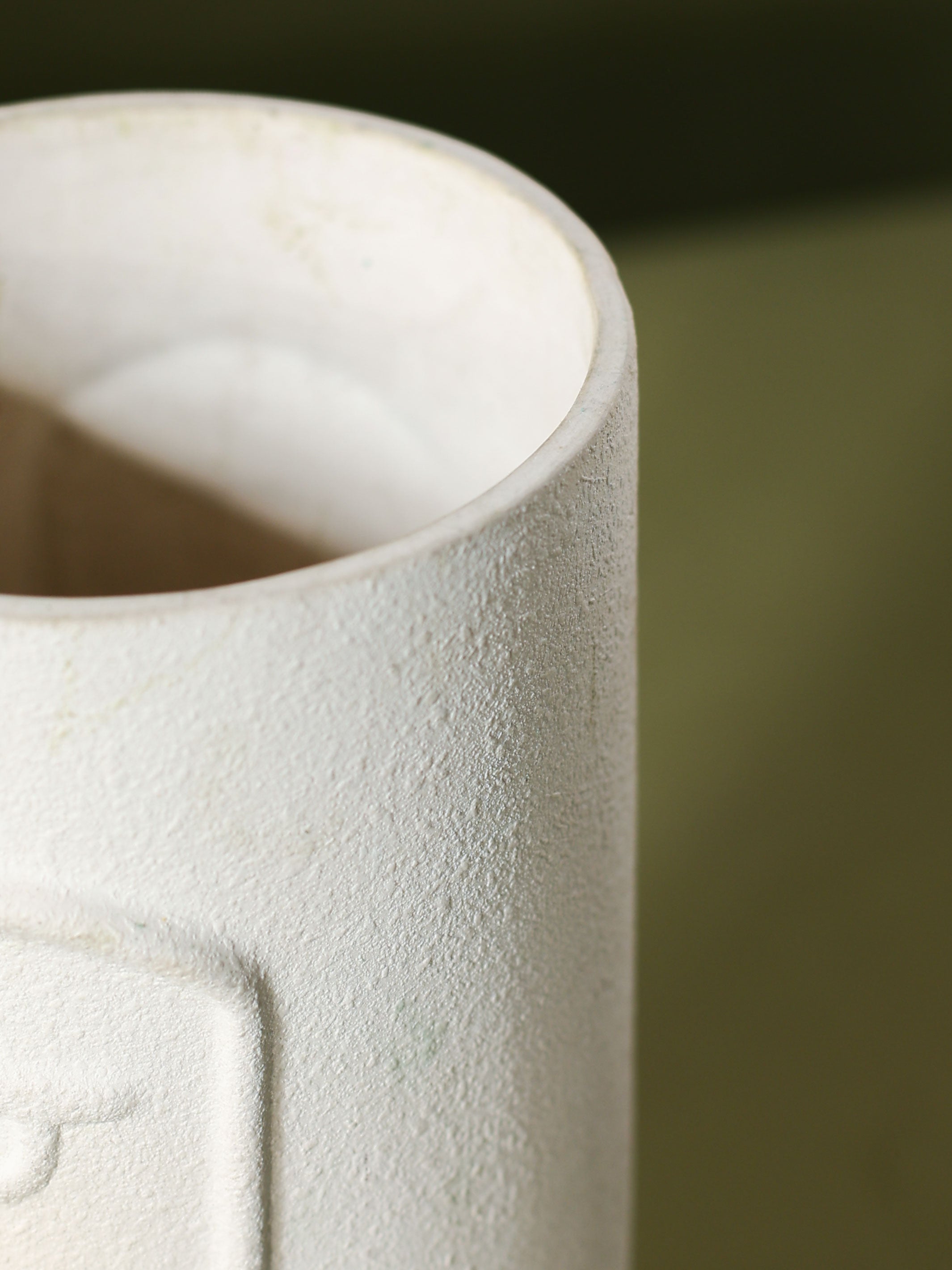 Enigmatic Faces - Ceramic Vase