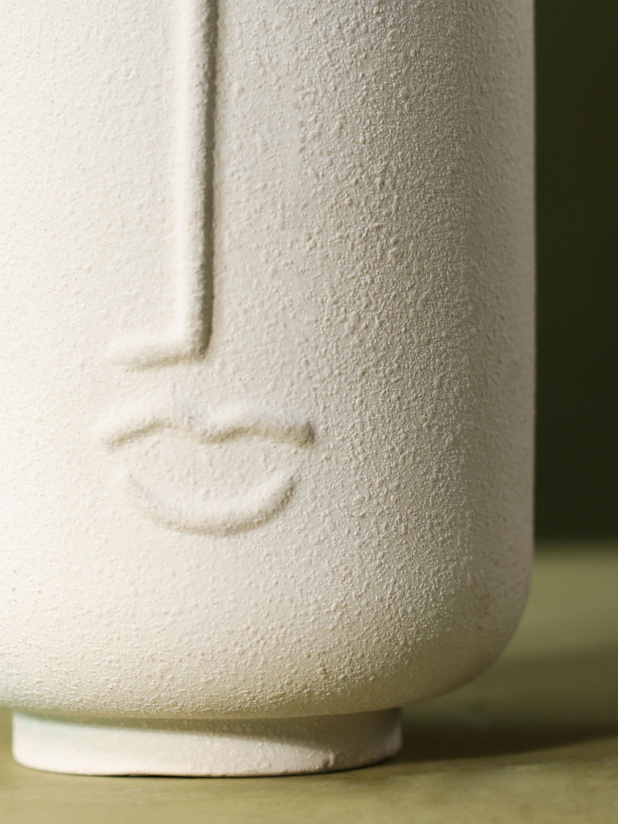 Enigmatic Faces - Ceramic Vase