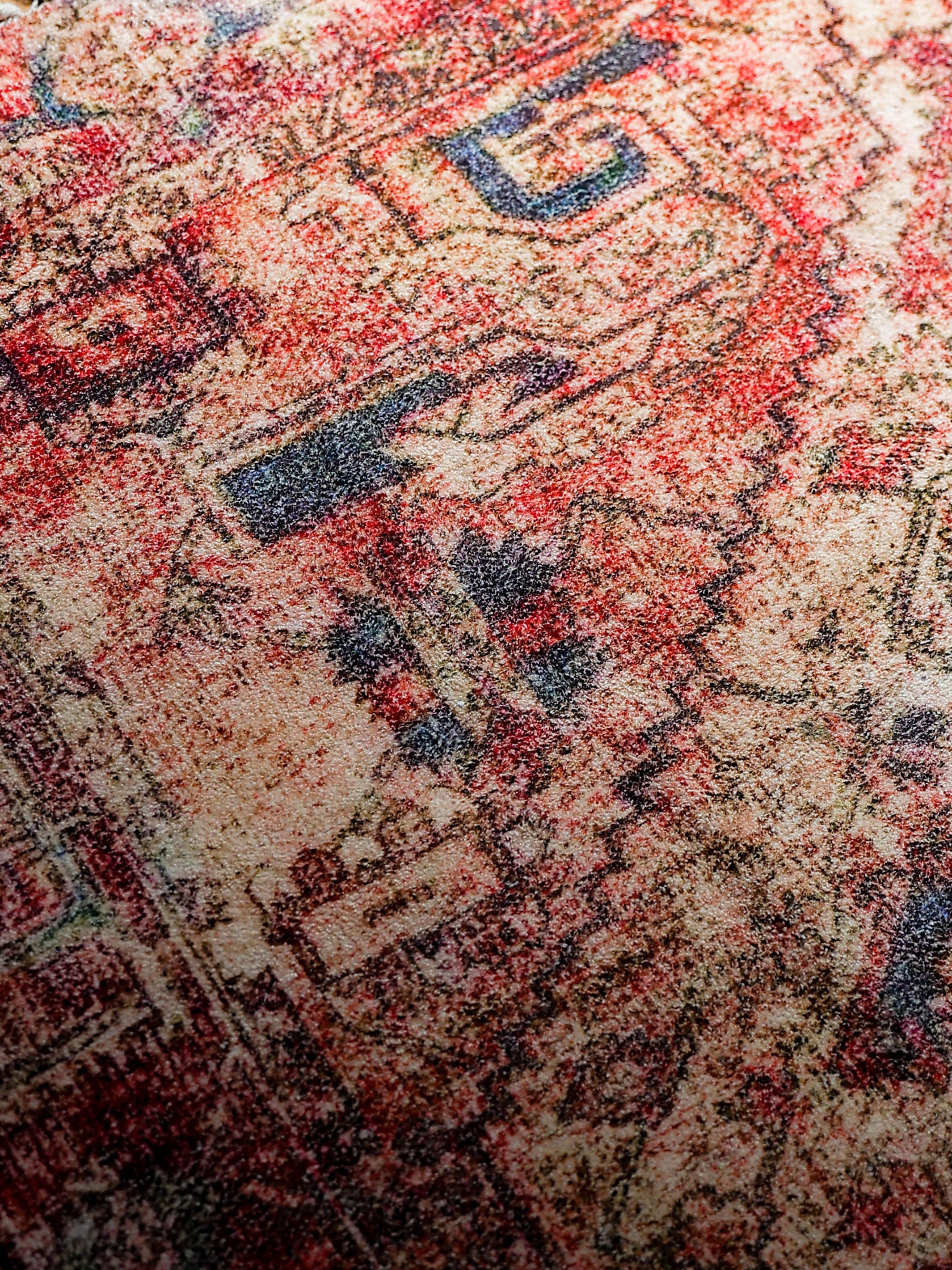 Printed Chenille Rug - Ruby Rose