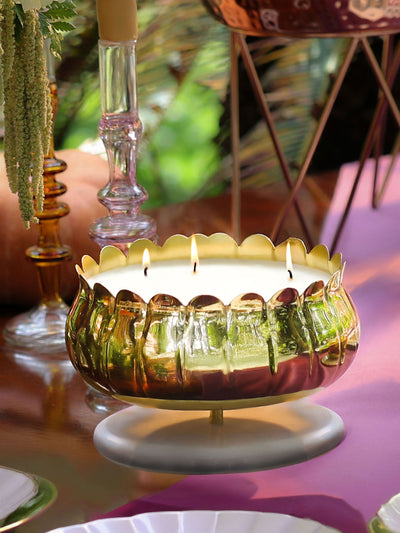 Lotus Candle Large