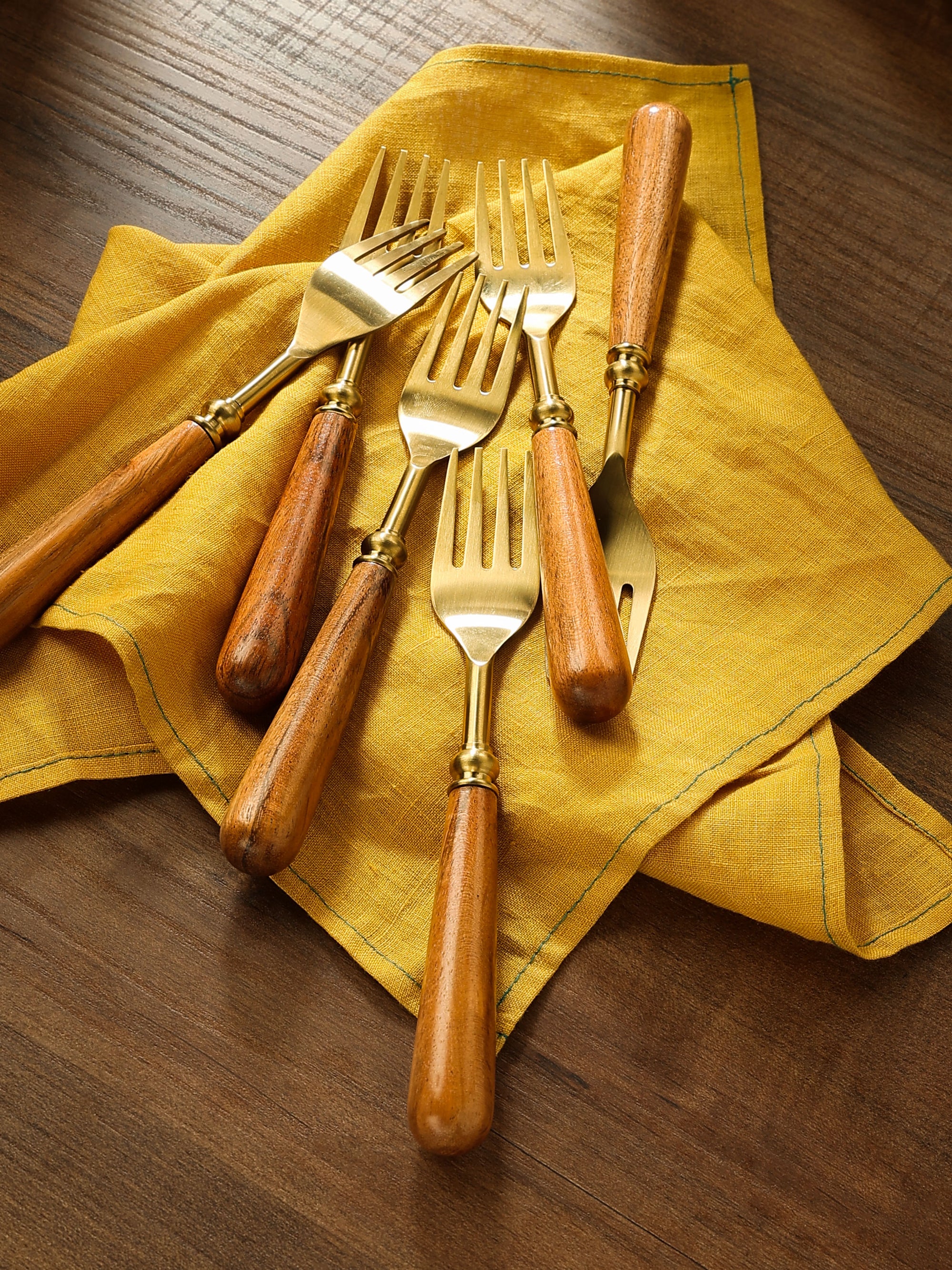 All Purpose Forks Set of 6 – Earthy Luxe
