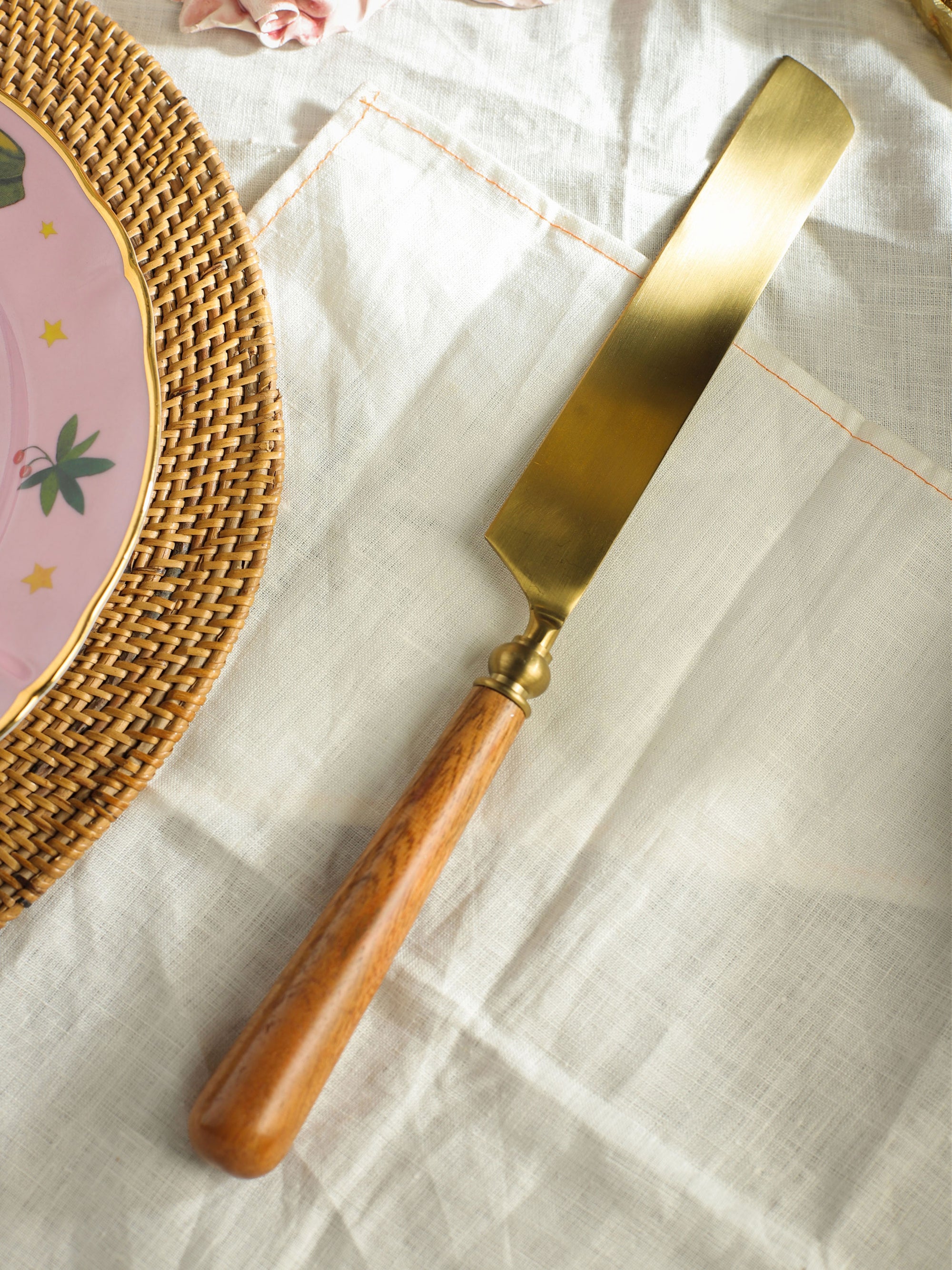 Cake Knife & Server - Earthy Luxe