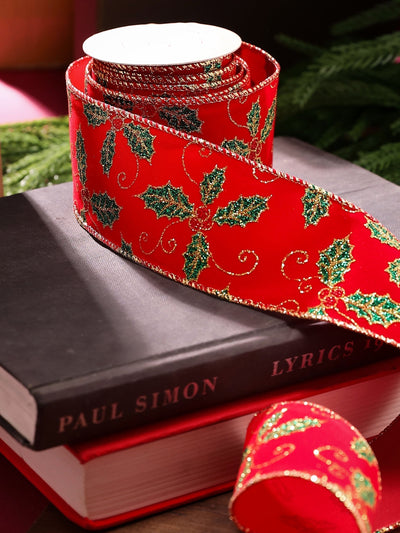 Holly Luxe Taffeta Ribbon