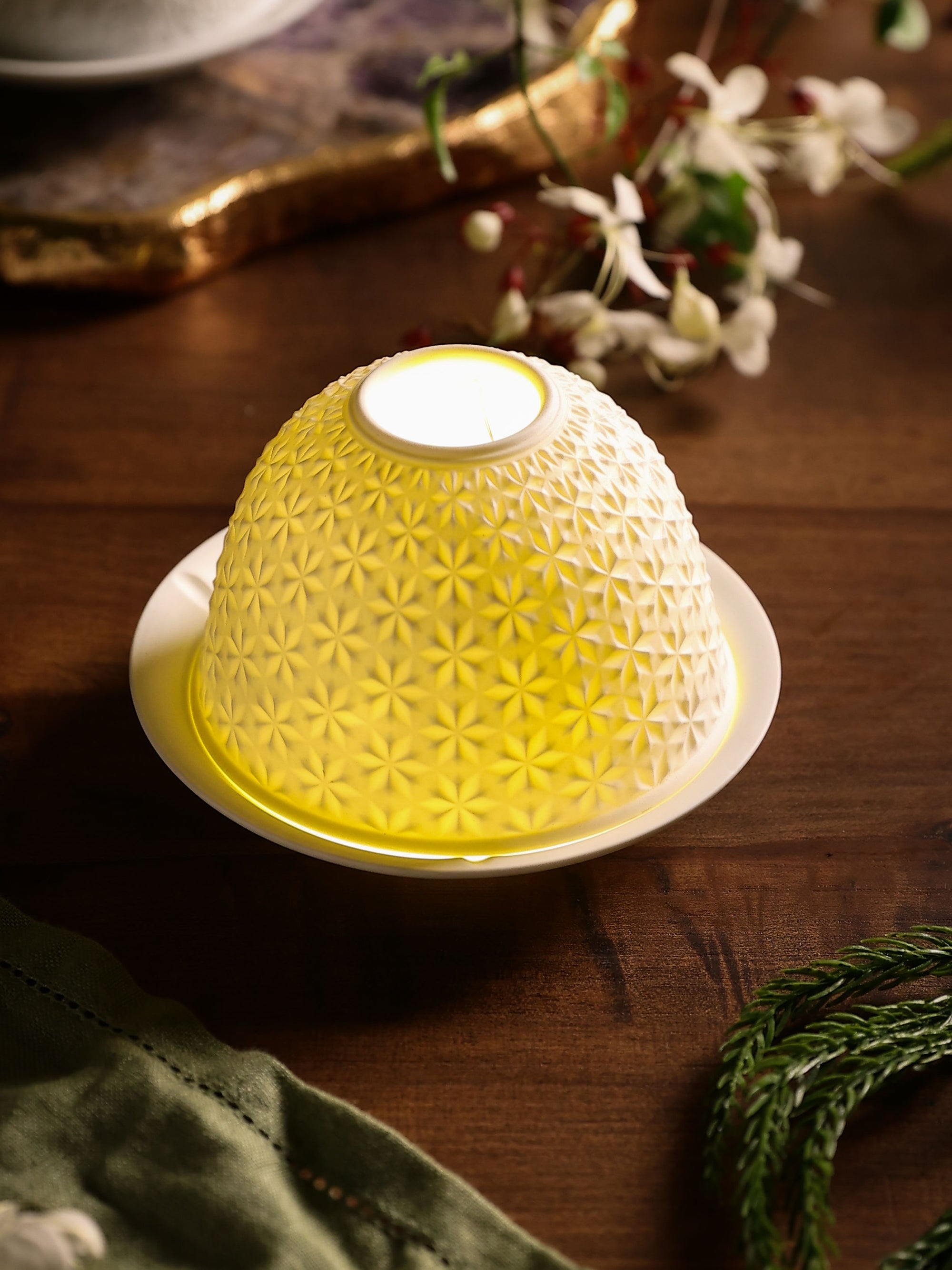 Sacred Geometry Tea Light