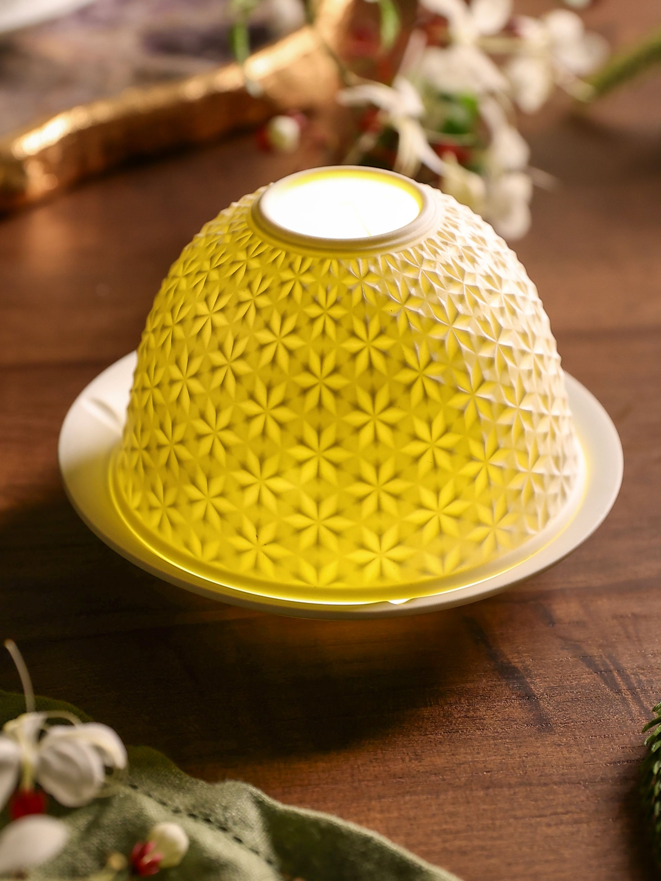 Sacred Geometry Tea Light