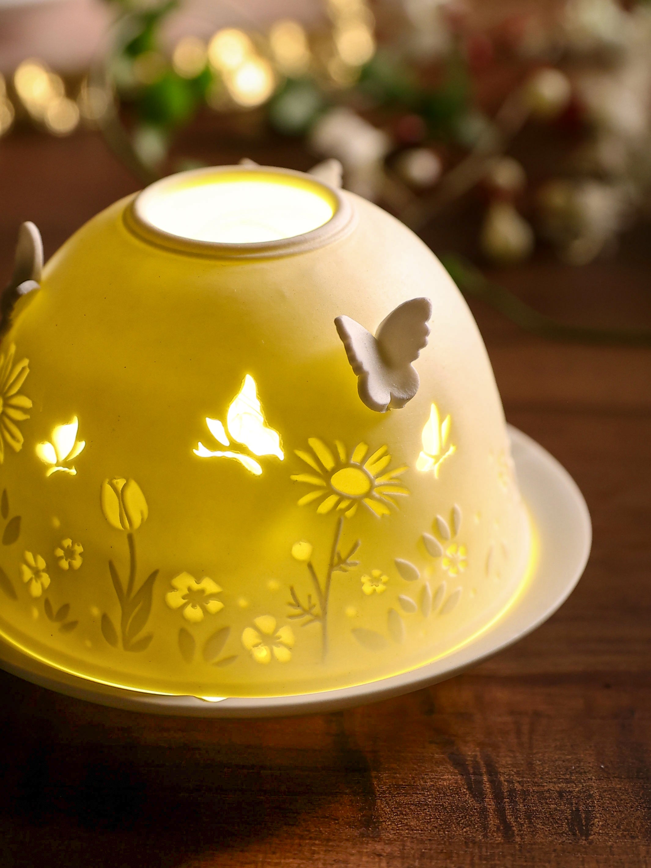 Butterfly Garden Tea Light