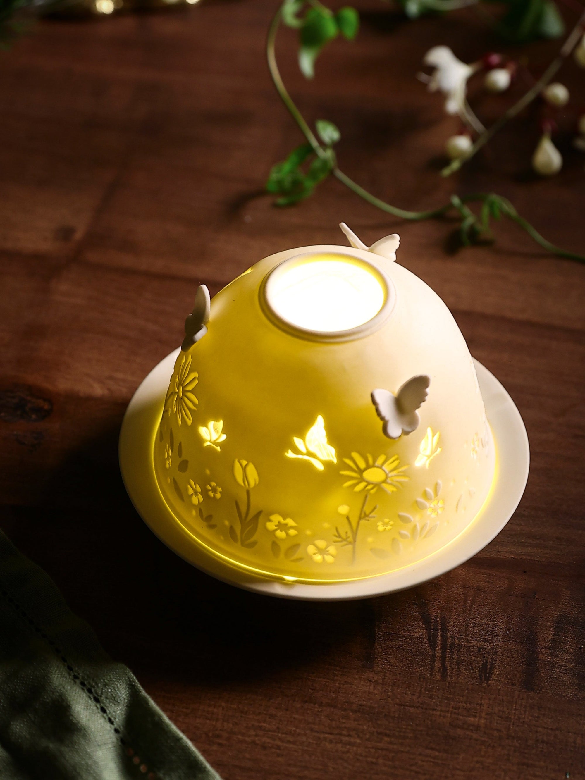 Butterfly Garden Tea Light