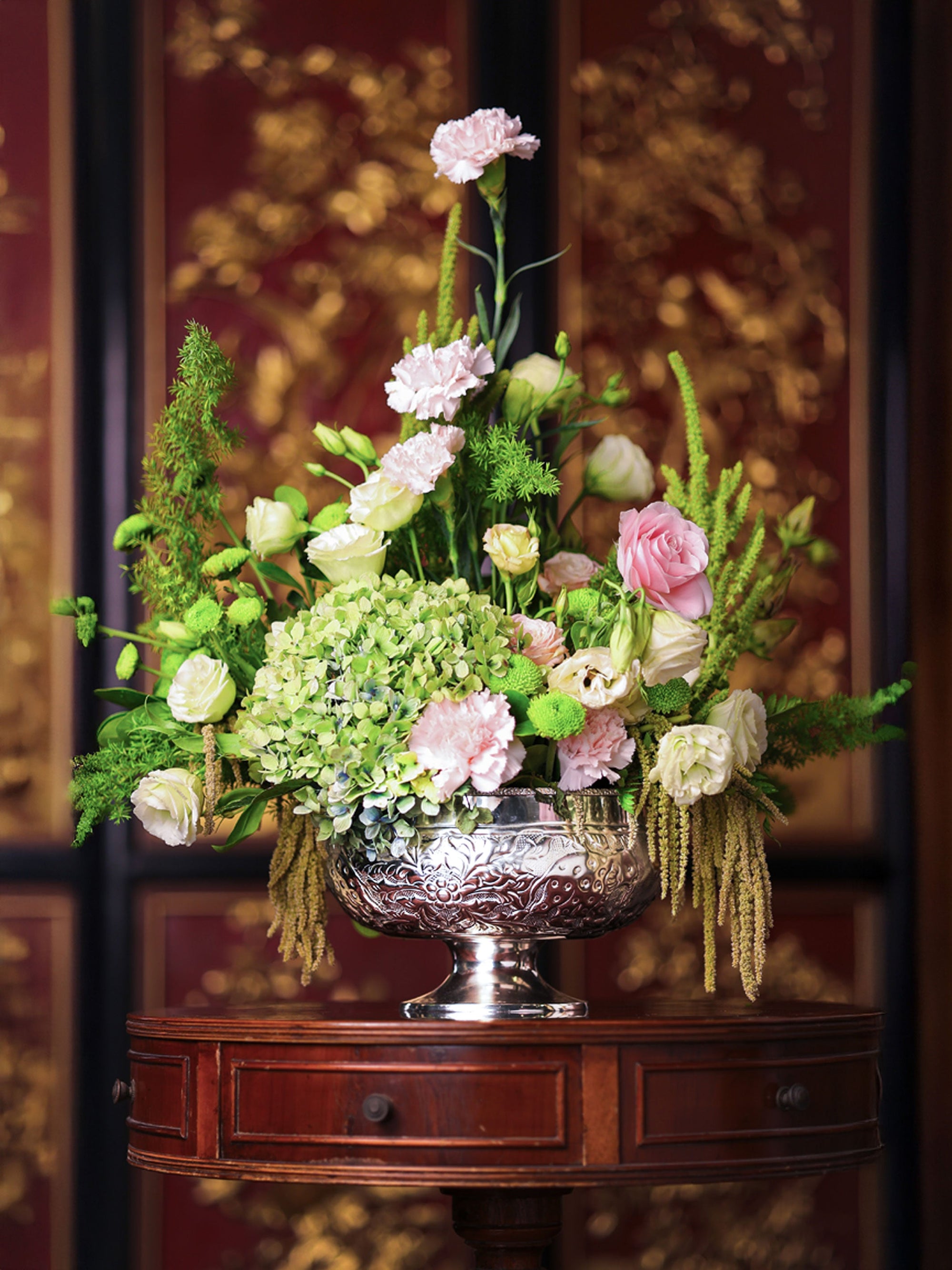 Enchanted Forest Urli/Center Piece - Silver