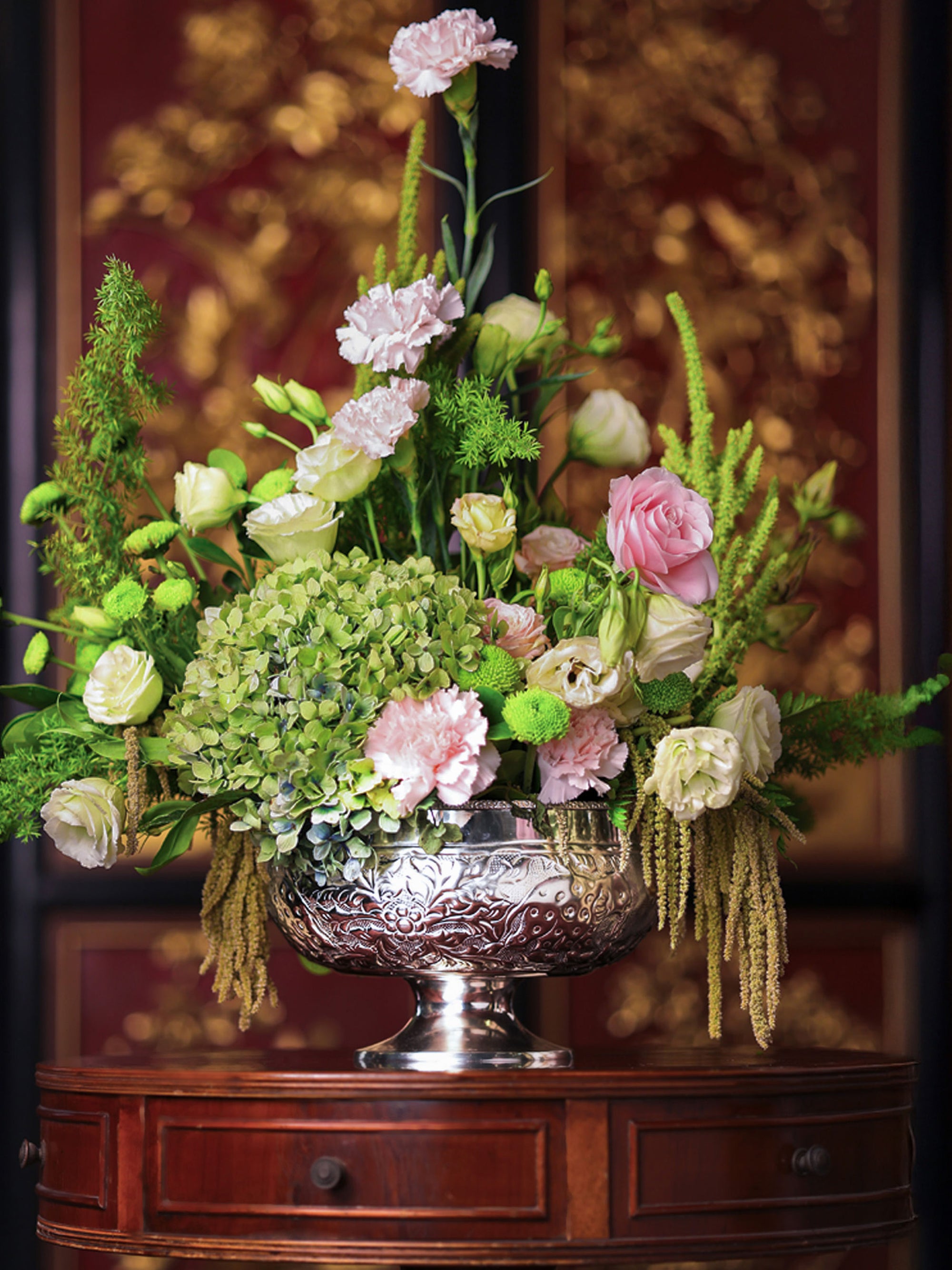 Enchanted Forest Urli/Center Piece - Silver