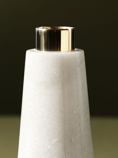 Marble Bud Vase White