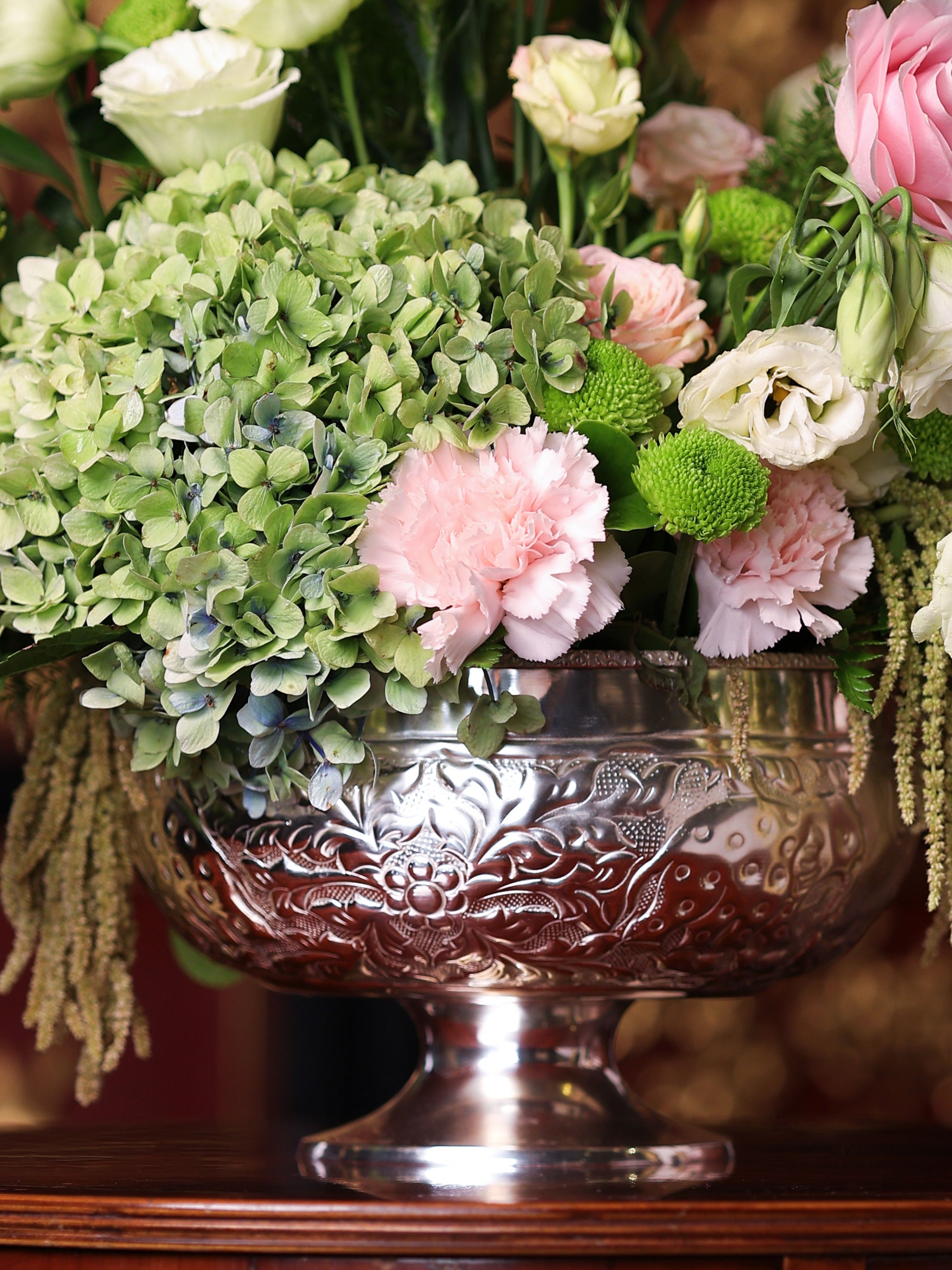 Enchanted Forest Urli/Center Piece - Silver