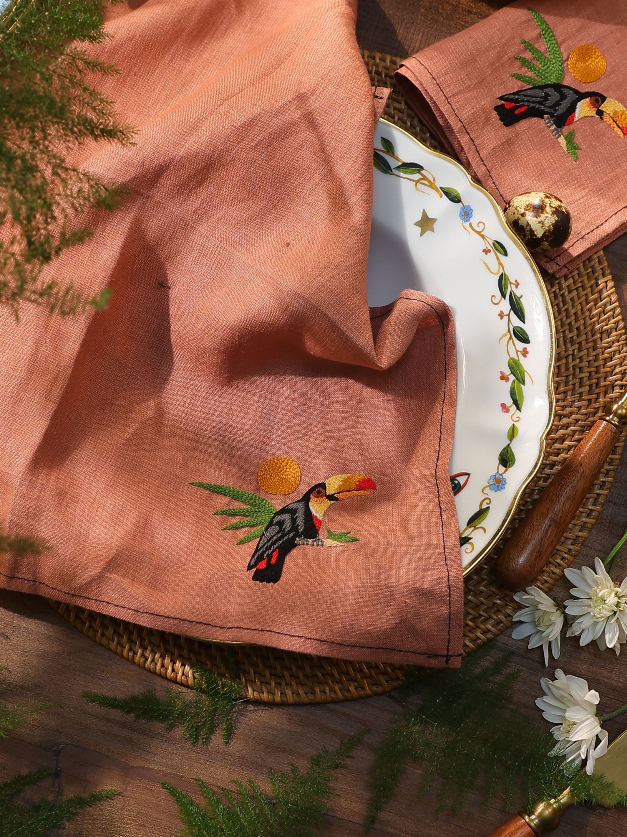 Jungle Sunset - Table Napkins (Set of 2)