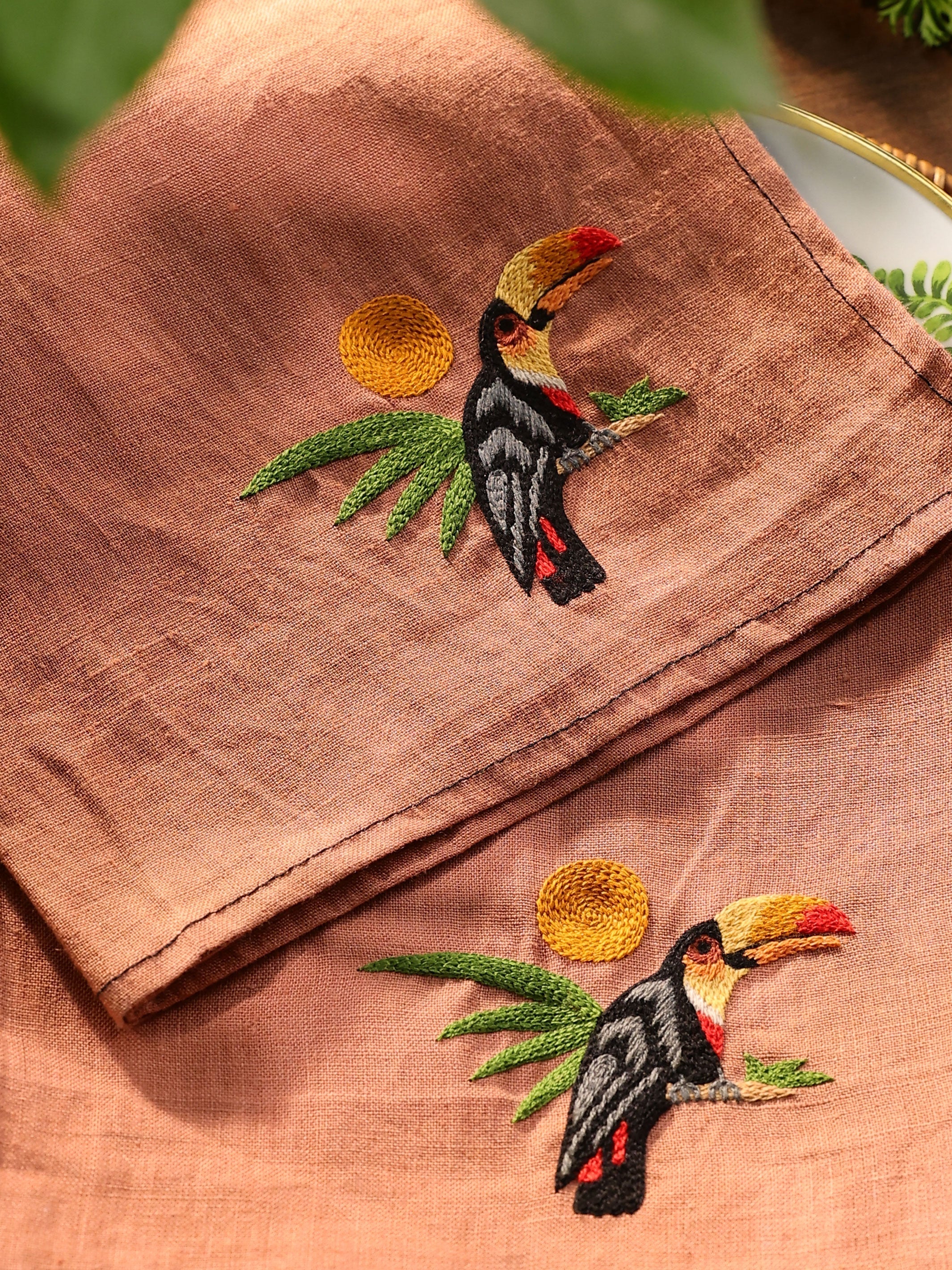 Jungle Sunset - Table Napkins (Set of 2)